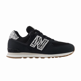 574 Big Kid 'Animal Print' Bobs Sneakers