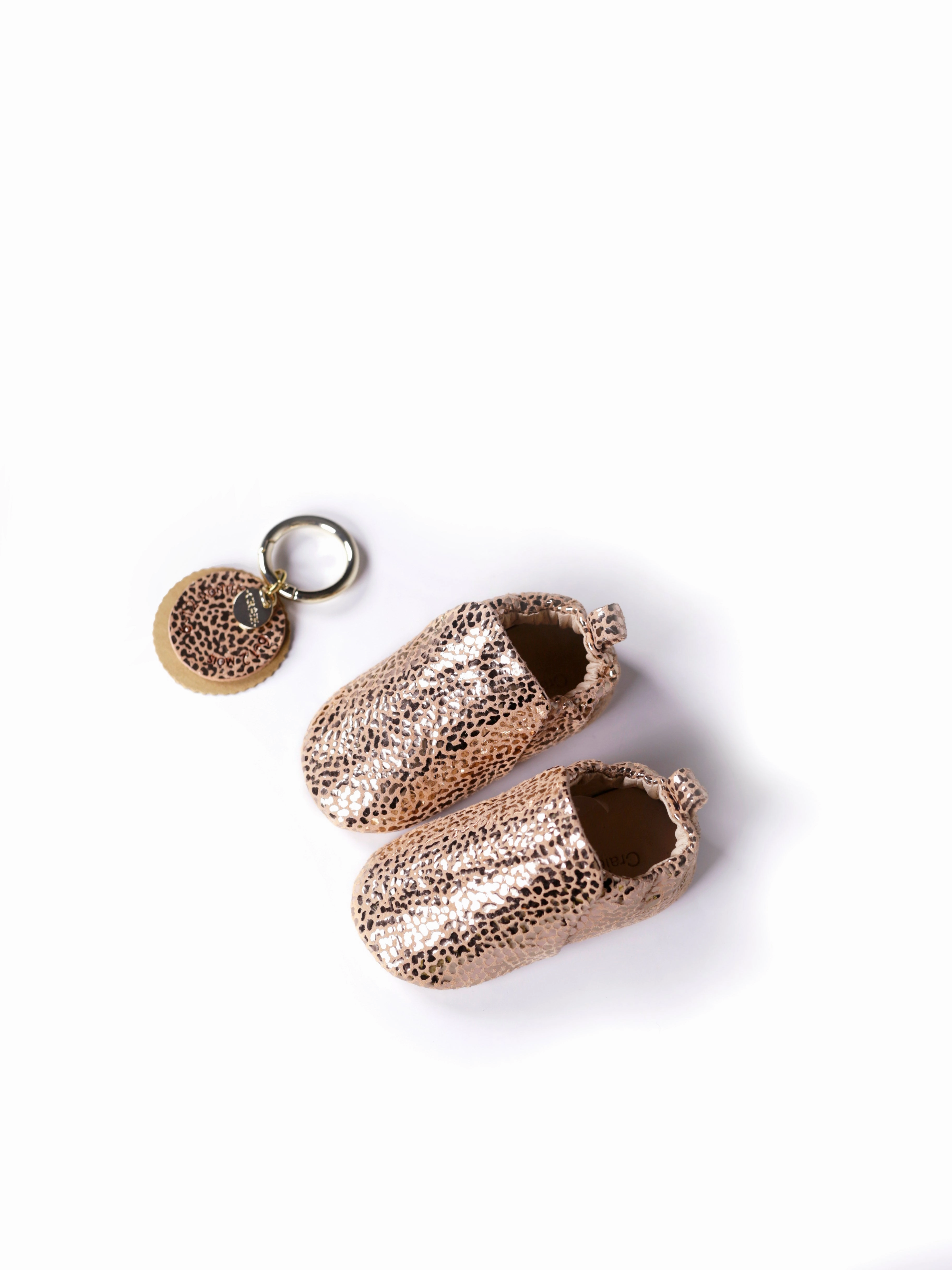 Real Sheepskin Slippers A. Drop Rose