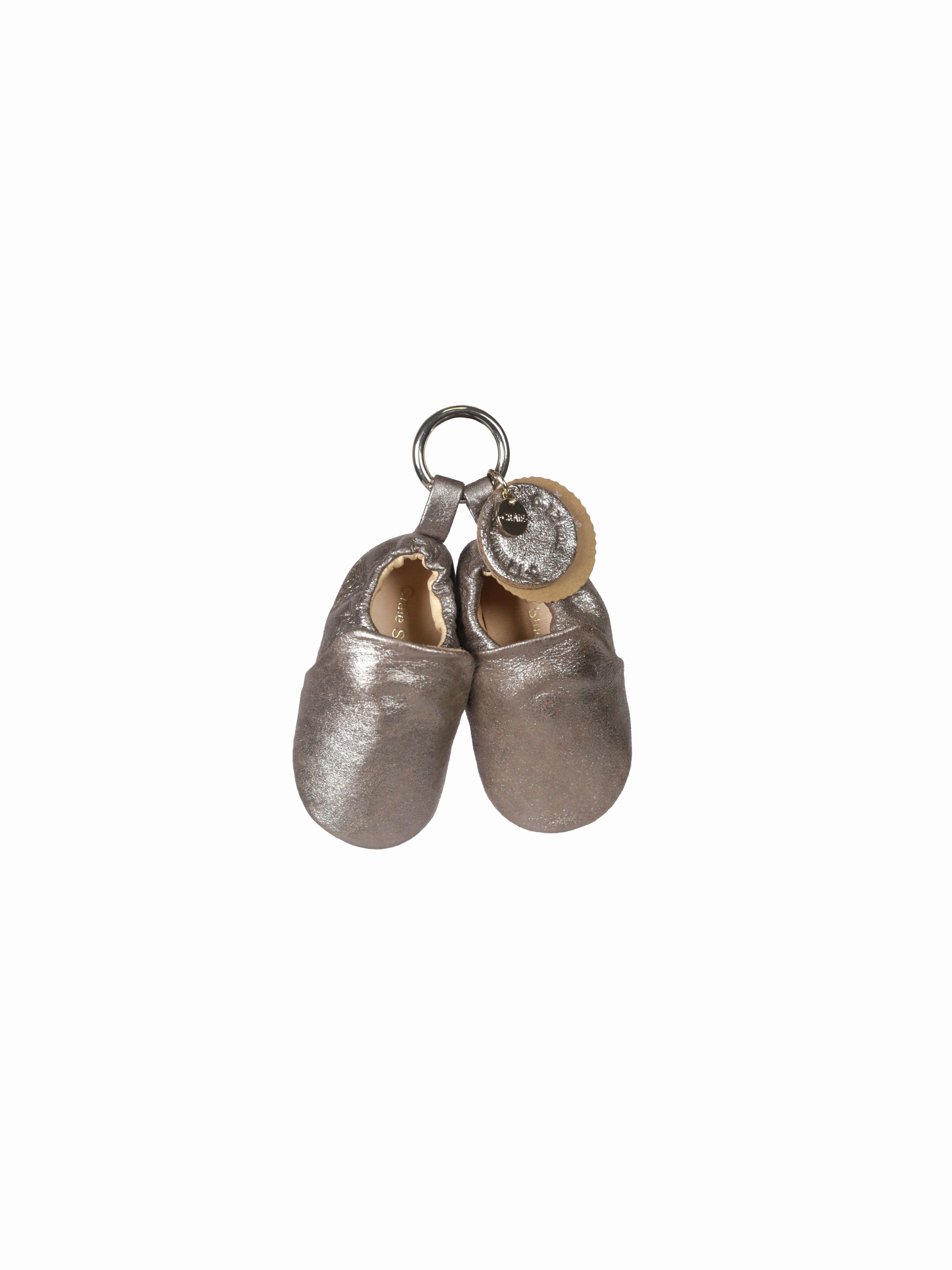 A. Poudre Argent Clog Slippers Dutch