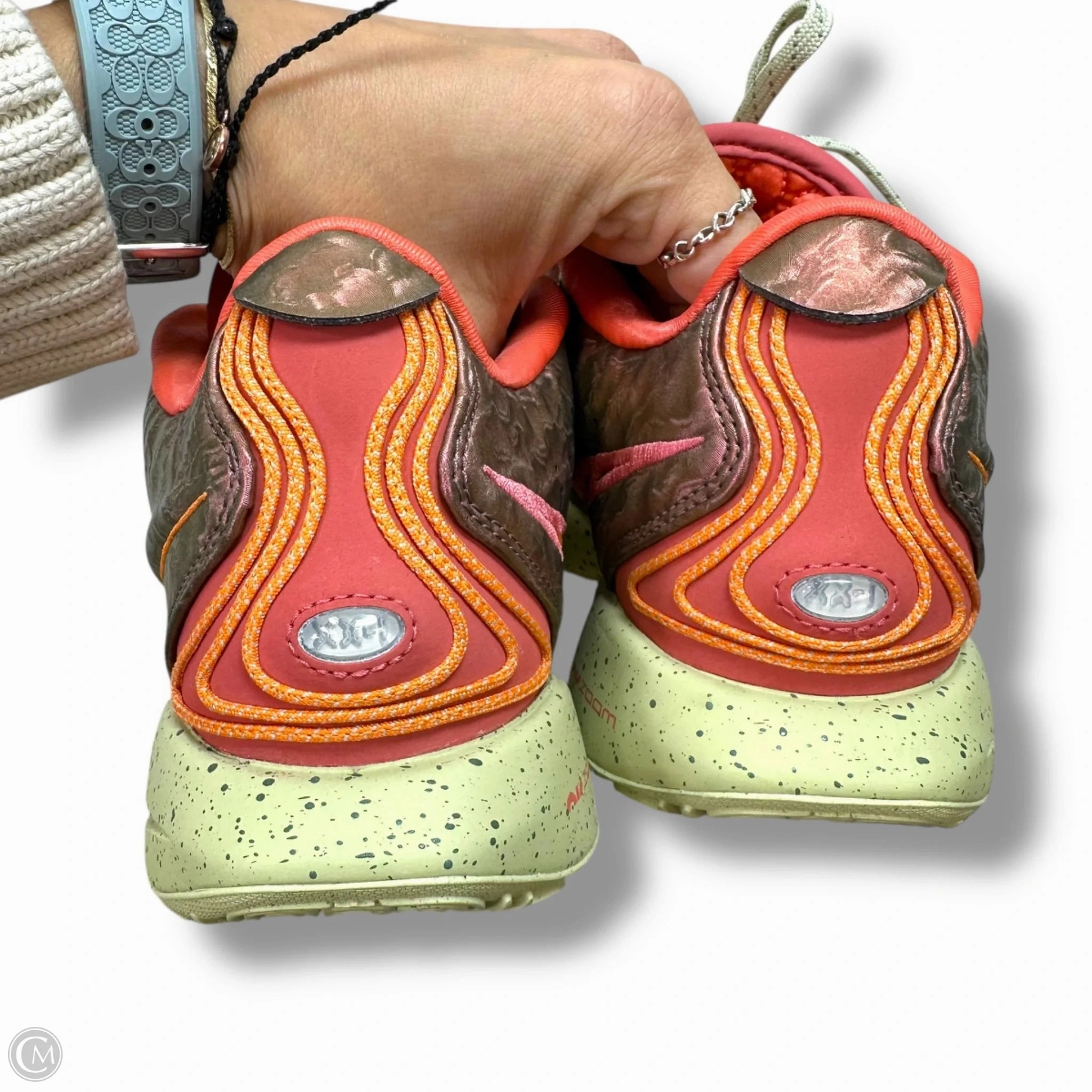 Jordan Burroughs Asics Training Shoes Basketball Shoes Athletic By Nike In Orange, Size: 7.5