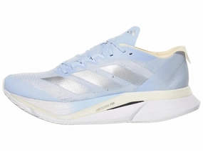 Adidas | Adizero Boston 12 | Women's | Ftwr White/Matte Silver/Warm Vanilla Shoes Free Run