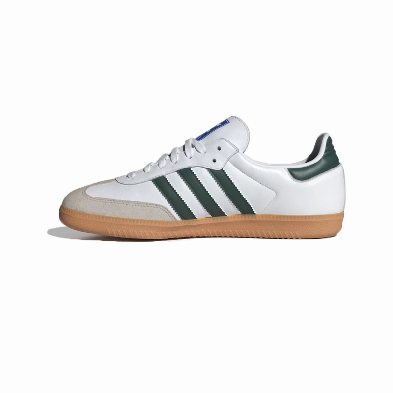 World Cup Adidas Shoes adidas - Samba OG - Cloud White/Collegiate Green - Unisex [IE3437]