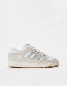 adidas Centennial 85 Low ADV Skate Shoes - Crystal White/Matte Silver/White Customize Adidas Shoes Online