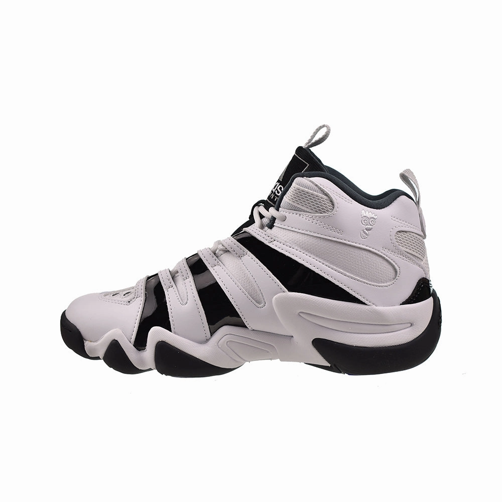 Adidas Crazy 8 Men's Shoes Cloud White-Core Black-Collegiate Purple Skate Adidas Shoes