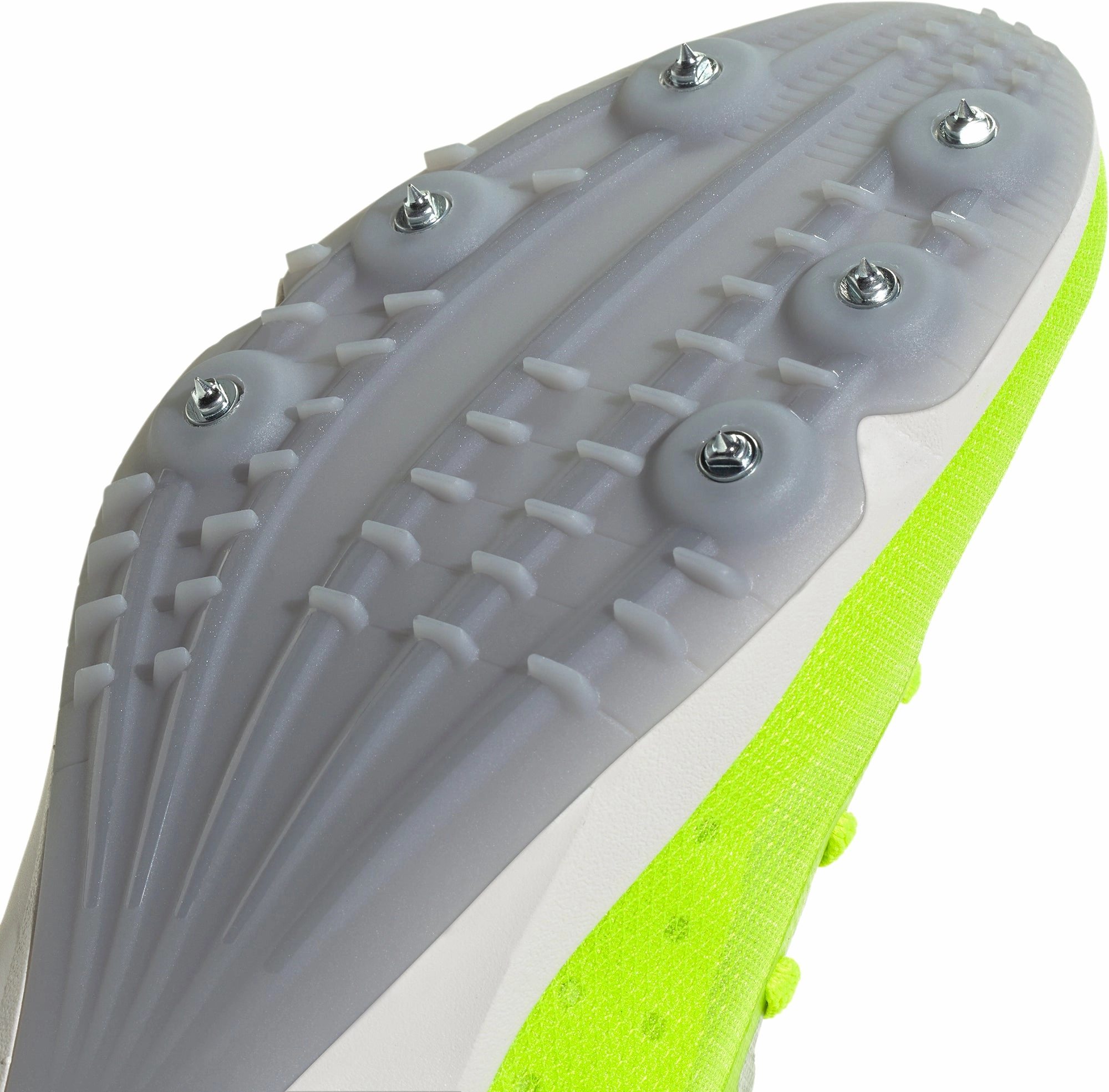 No Shoelace Running Shoes adidas Distancestar Running Spikes - Yellow