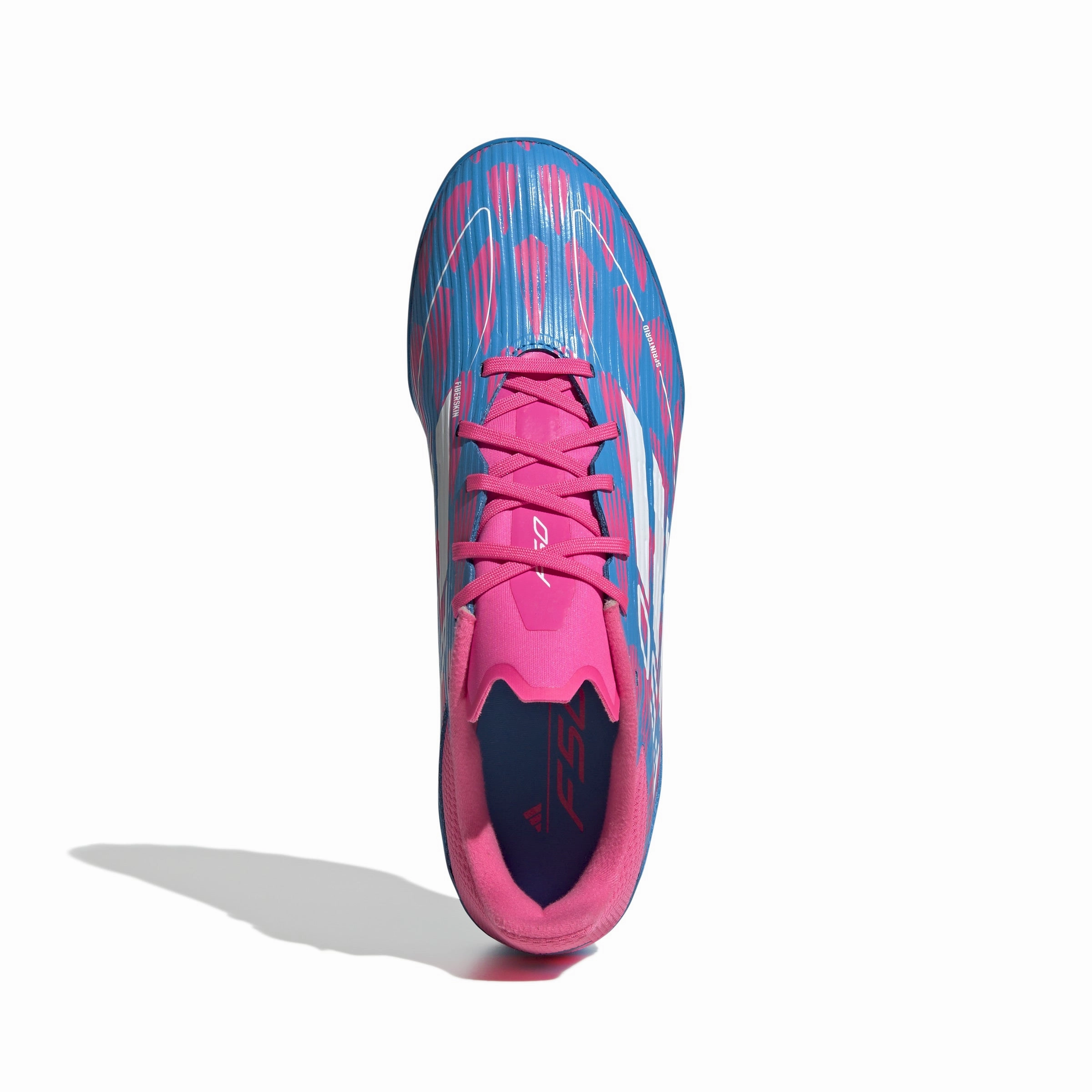 adidas F50 League TF Turf Shoes- Solar Blue/ FTWhite/ Solar Pink Dragonball Z Shoes Adidas
