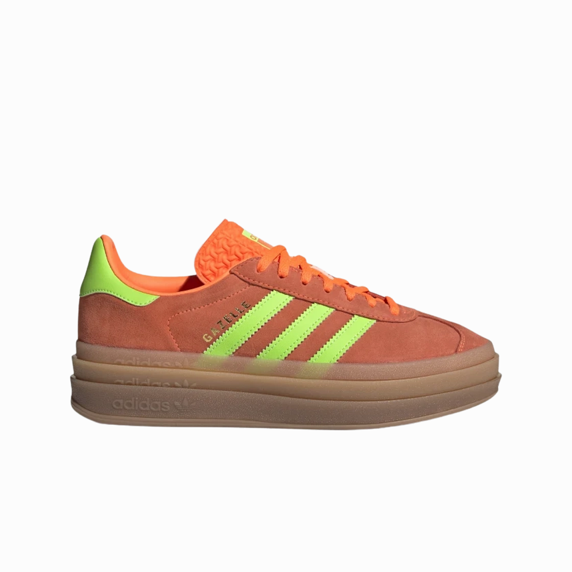 adidas Gazelle Bold Solar Orange Solar Green (W) Adidas Teenage Shoes