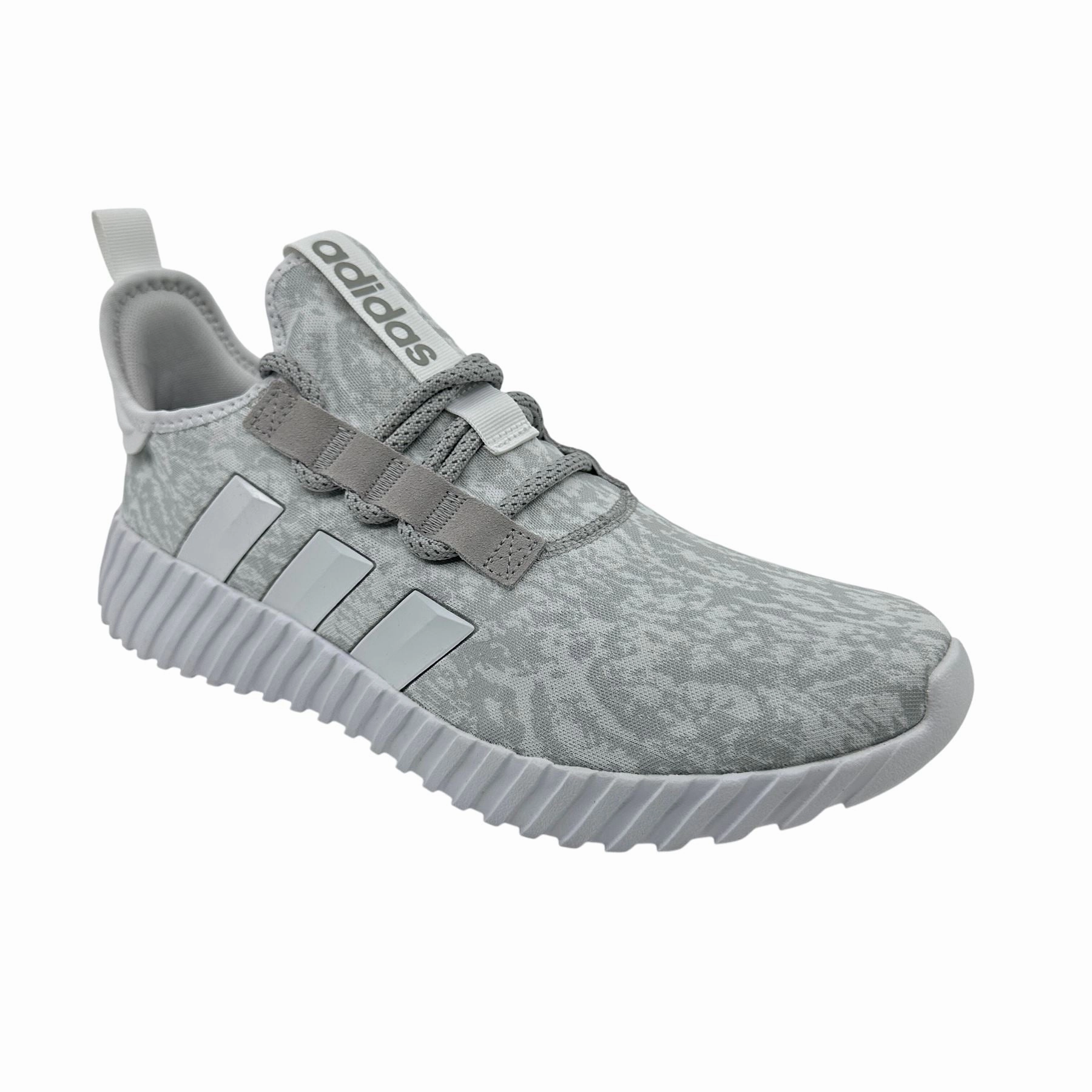 Running Shoes With Cleats Adidas Kaptir 3.0 White Grey Camo Mens Athletic Sneaker