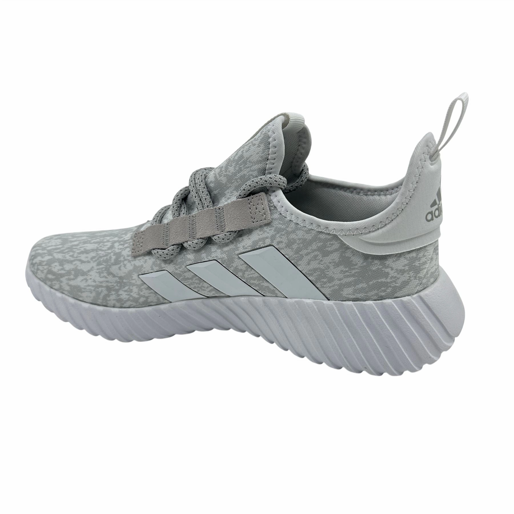 Adidas Kaptir 3.0 White Grey Camo Mens Athletic Sneaker Running Shoes For Foot Problems