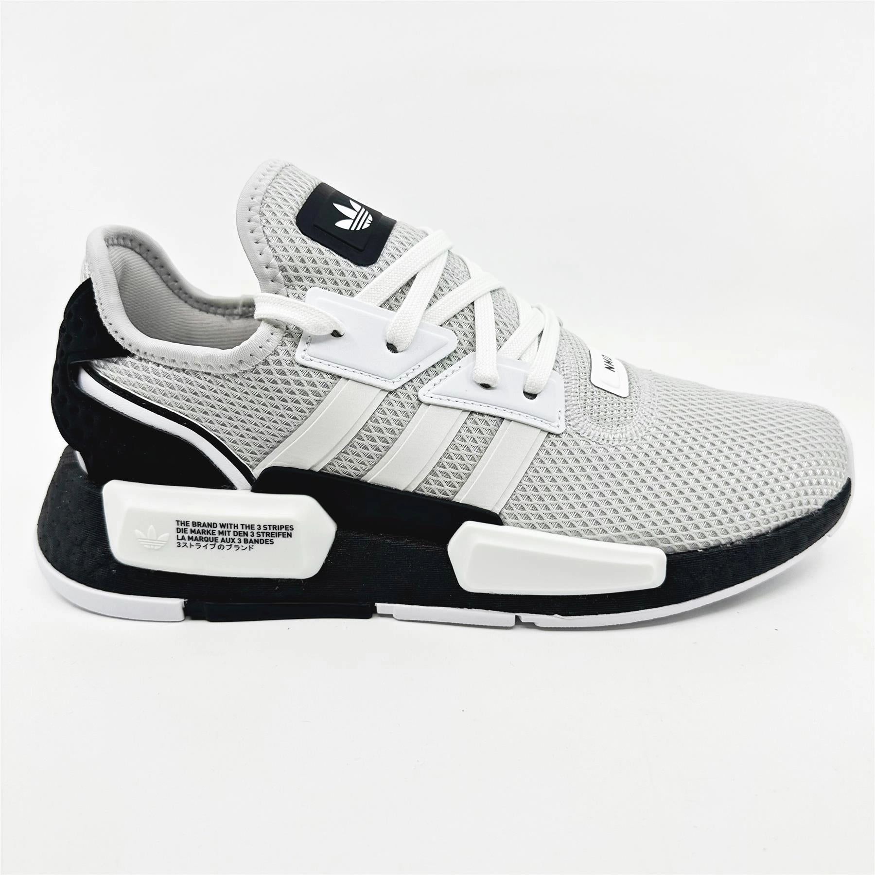 Good Running Shoes For Strikers Adidas NMD G1 Grey Cloud White Black Mens Athletic Sneakers