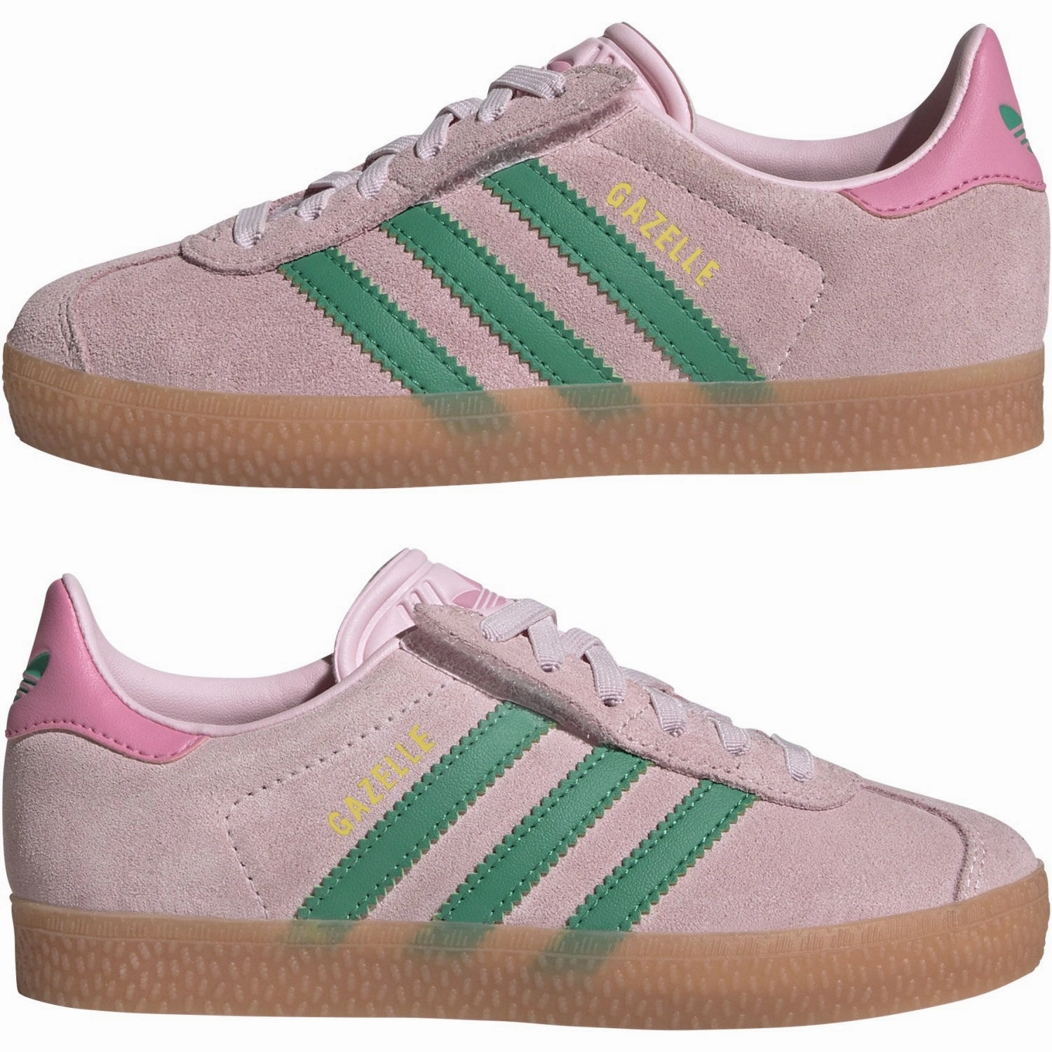 adidas Originals Clear Pink/Court Green/Bliss Pink Gazelle Cf El C Sneakers L.l. Bean's Freeport Casual Shoes