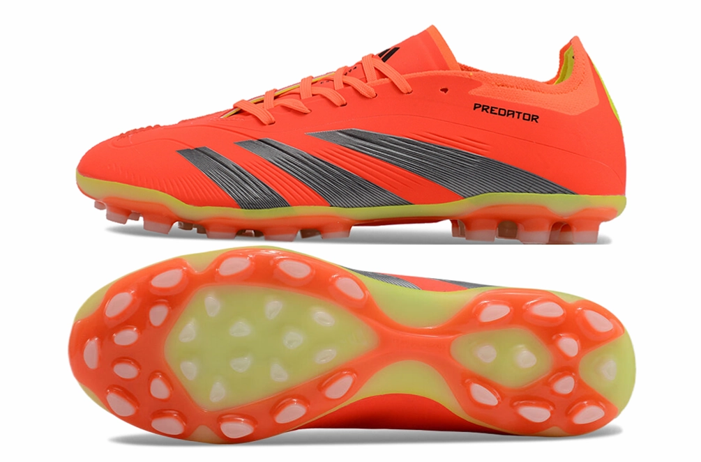 Adidas Predator Elite Fully Knitted Lace-up High-top FG Football Shoes PREDATOR ACCURACY  FG BOOTS 39-45 Adidas Waffle Shoes