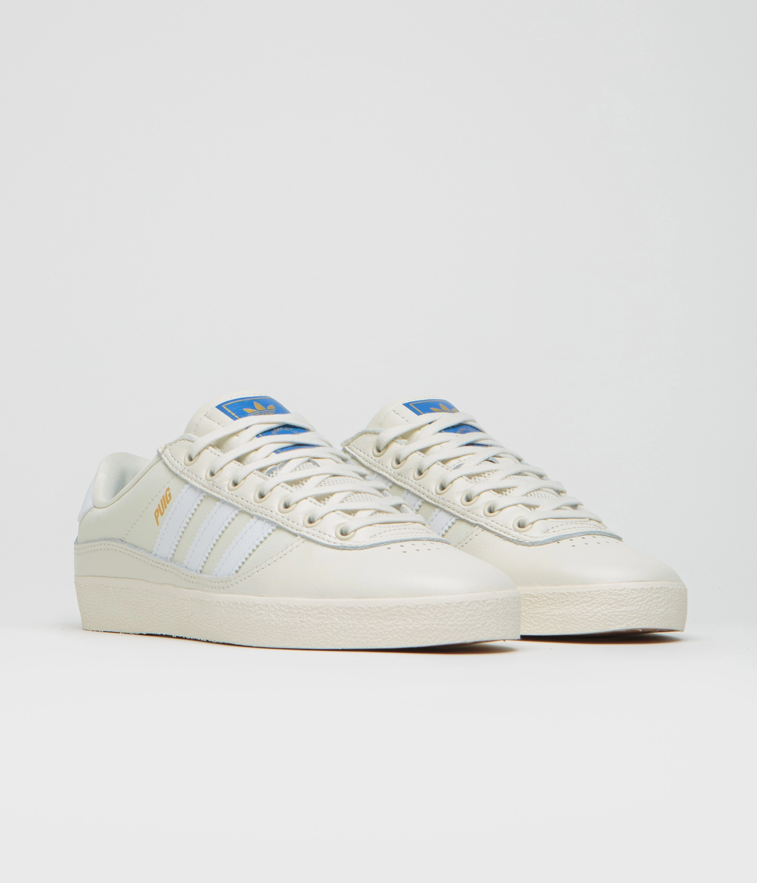 Texas A&m Adidas Shoes Adidas Puig Indoor Shoes - Off White / FTWR White / Bluebird