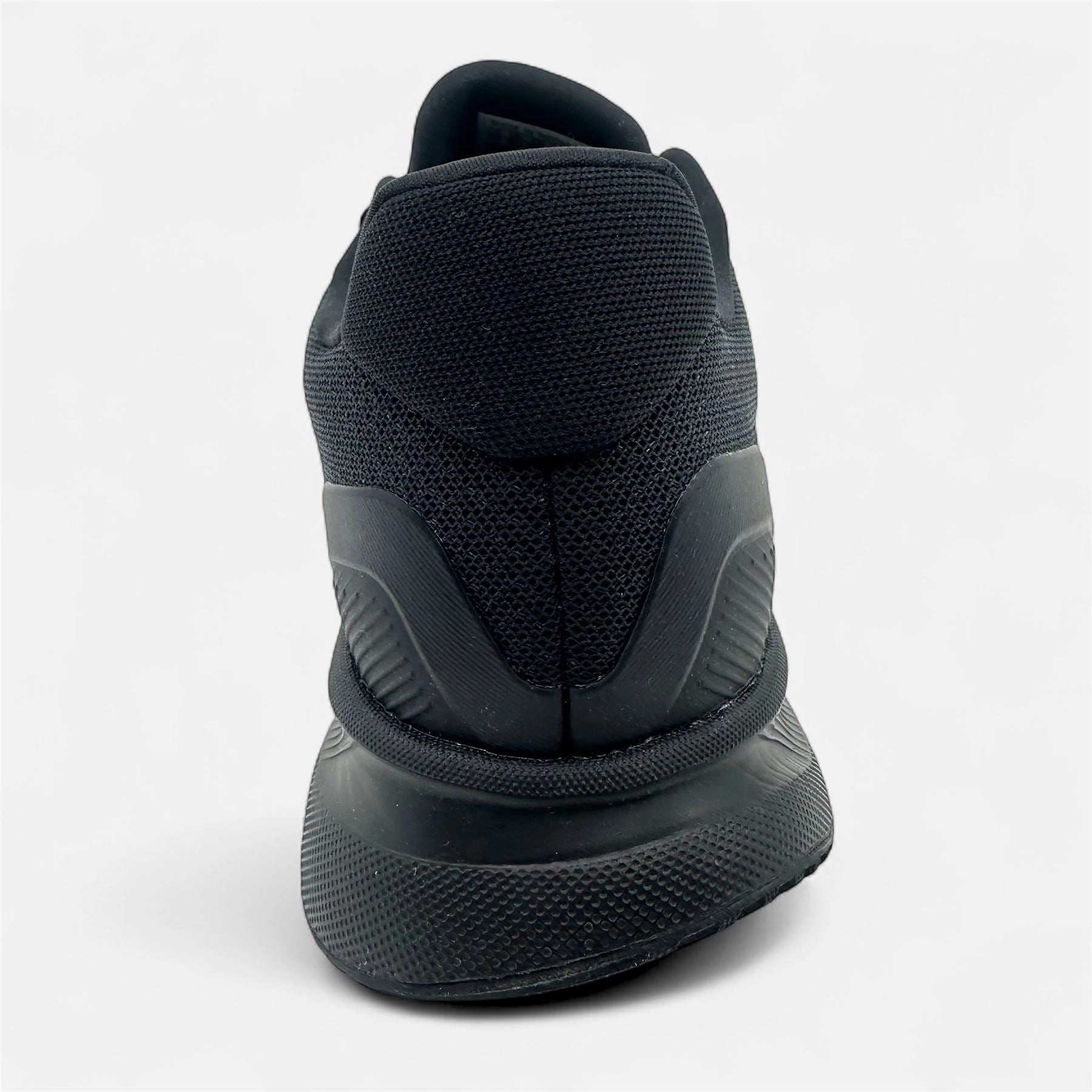 Running Without Shoes Adidas Runfalcon 5 Triple Black Womens Athletic Sneaker