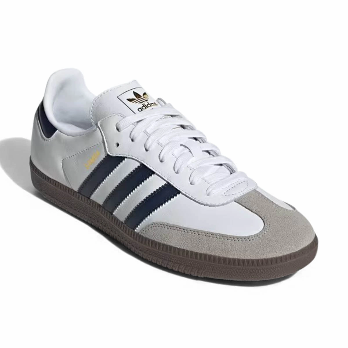 Adidas Samba OG 'Cloud White Night Indigo' Men's Shoes Adidas Club Shoes