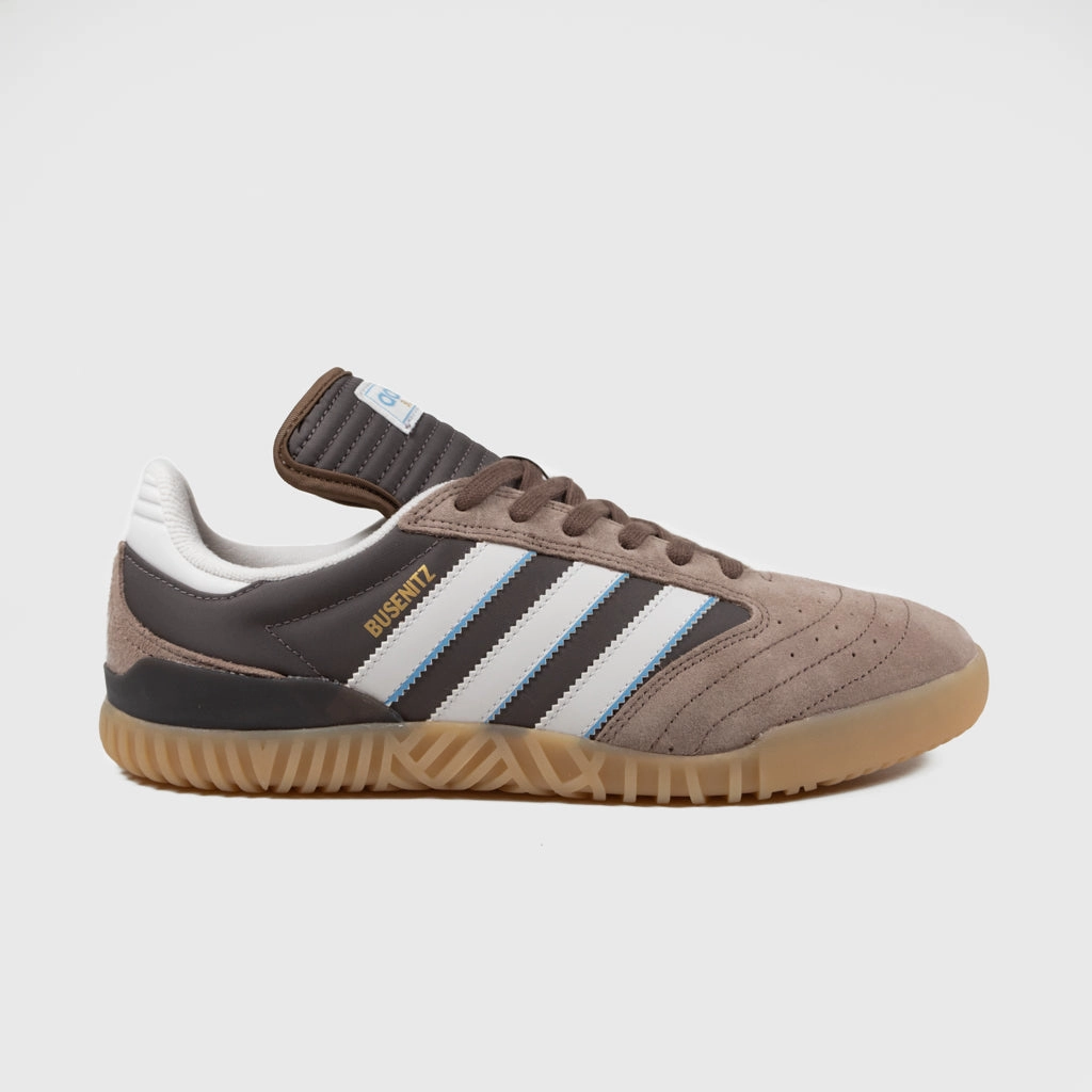 Adidas Shoes In Box Adidas Skateboarding - Busenitz Indoor Super Shoes - Earth Strata / Crystal White / Charcoal
