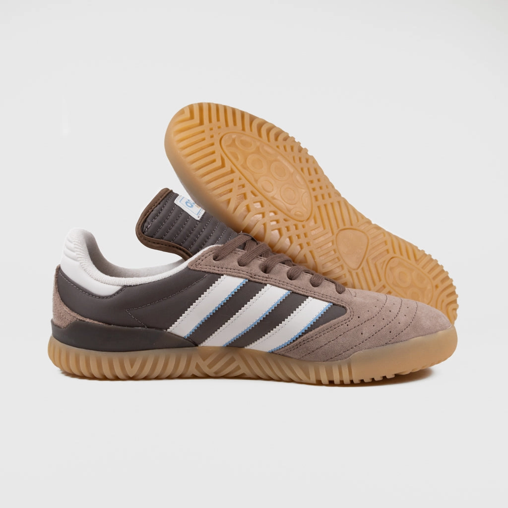 Adidas Skateboarding - Busenitz Indoor Super Shoes - Earth Strata / Crystal White / Charcoal Adidas Samba Tennis Shoes