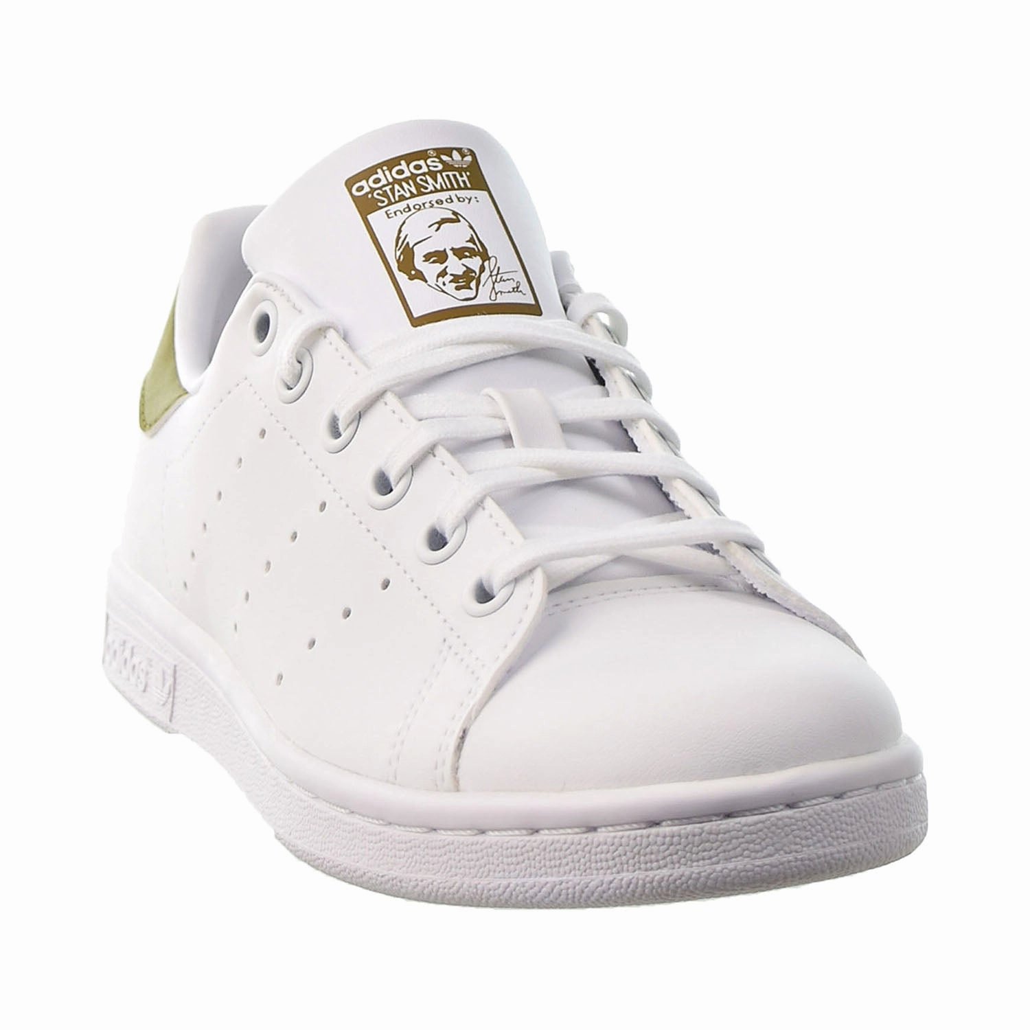 Adidas Adizero Basketball Shoes Adidas Stan Smith J Big Kids' Shoes Cloud White-Cloud White-Wild Moss