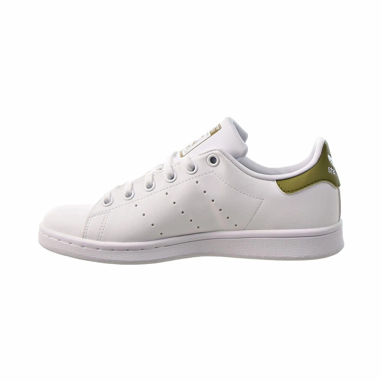 Adidas Stan Smith J Big Kids' Shoes Cloud White-Cloud White-Wild Moss Adidas Daily 3.0 Shoes