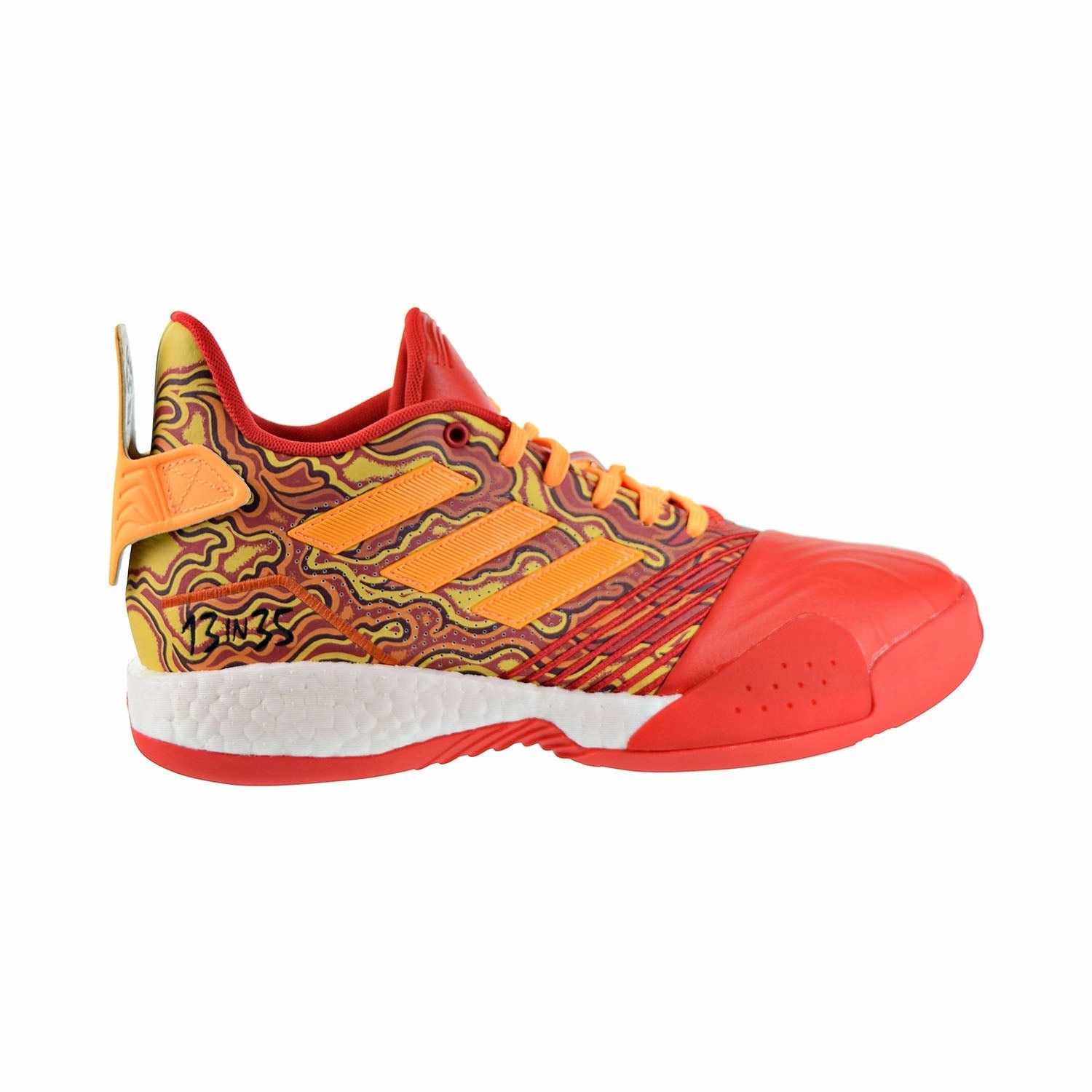 Adidas T-Mac Millennium Men's Shoes Scarlet/Gold Metallic Best Running Shoes For Problems