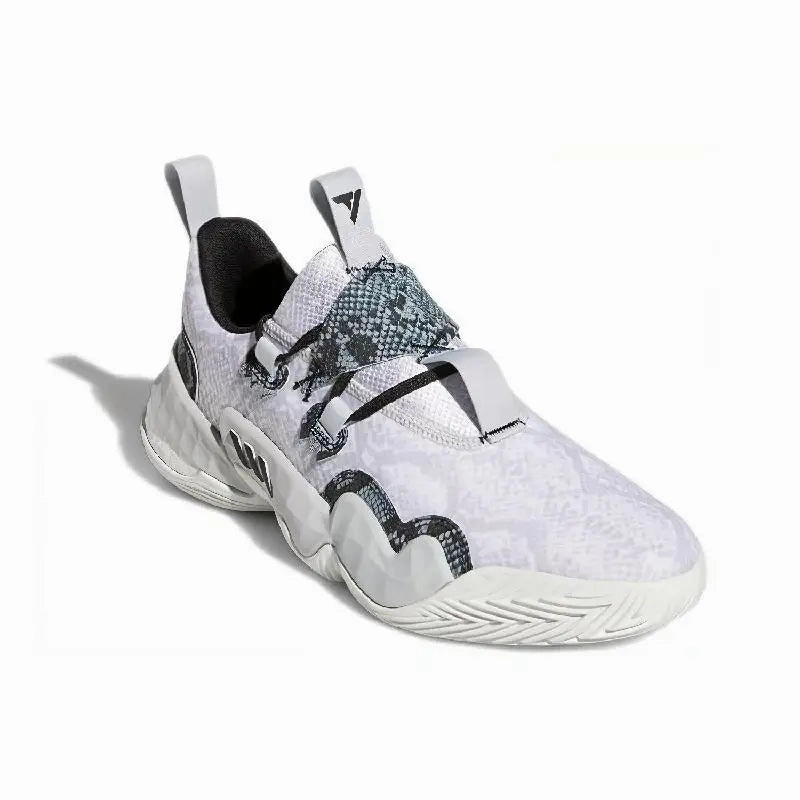 adidas Trae Young 1 Light Solid Grey Snakeskin Sneakers shoes H67753 Good Running Shoes Adidas