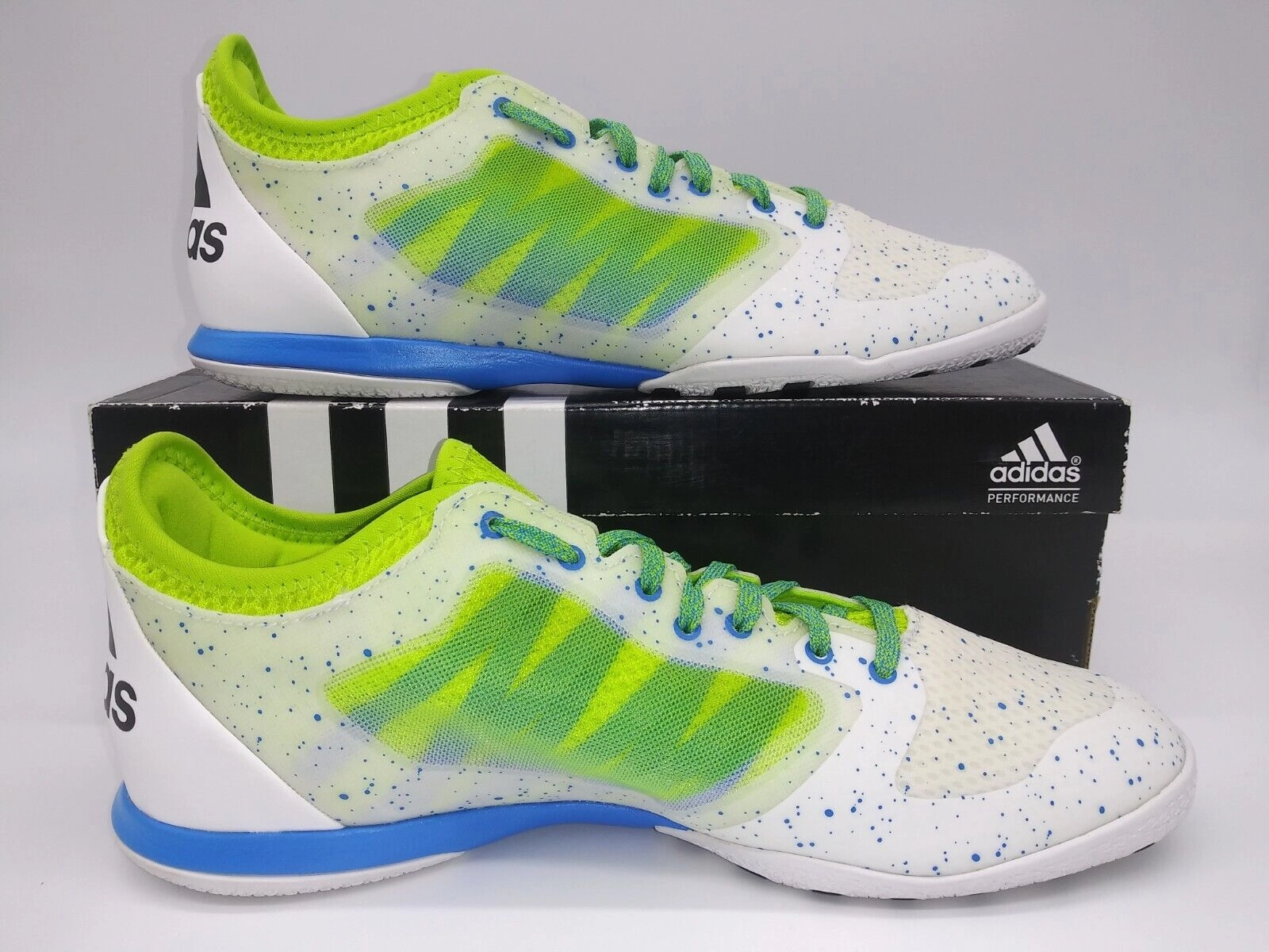 Adidas Trekking Shoes Adidas X 15.1 Court White Green