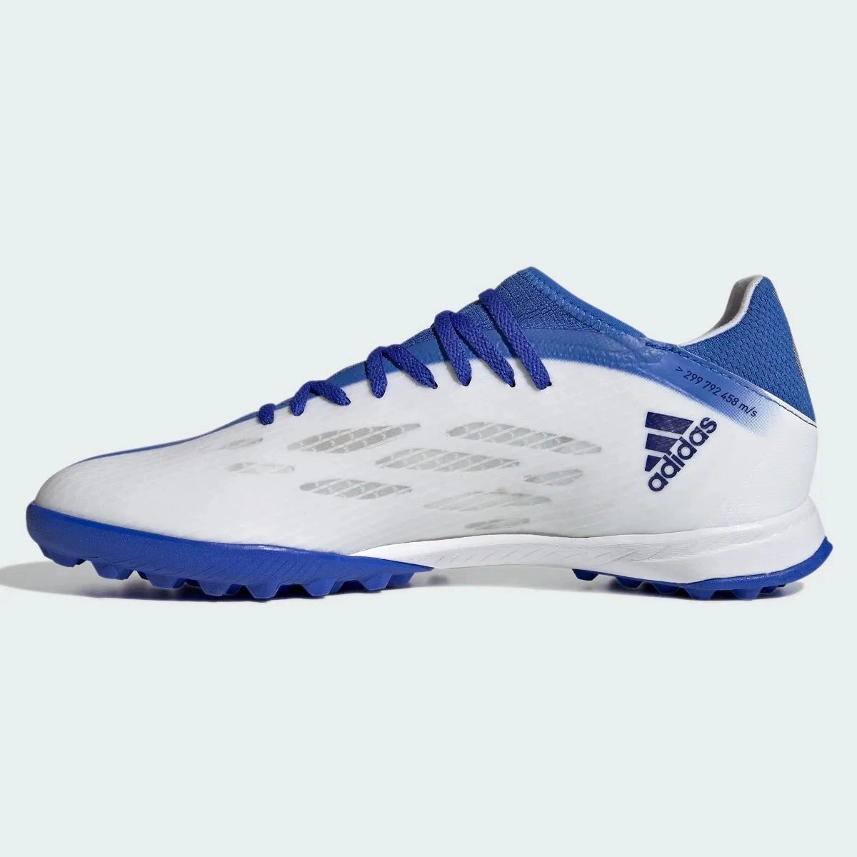 Adidas Switch Fwd 2 Running Shoes adidas X Speedflow .3 Turf - White-Indigo-Hi Res Blue