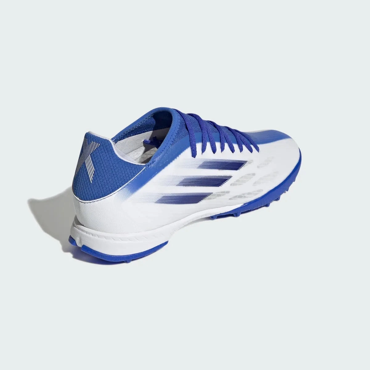 Adidas Marathon Shoe adidas X Speedflow .3 Turf - White-Indigo-Hi Res Blue