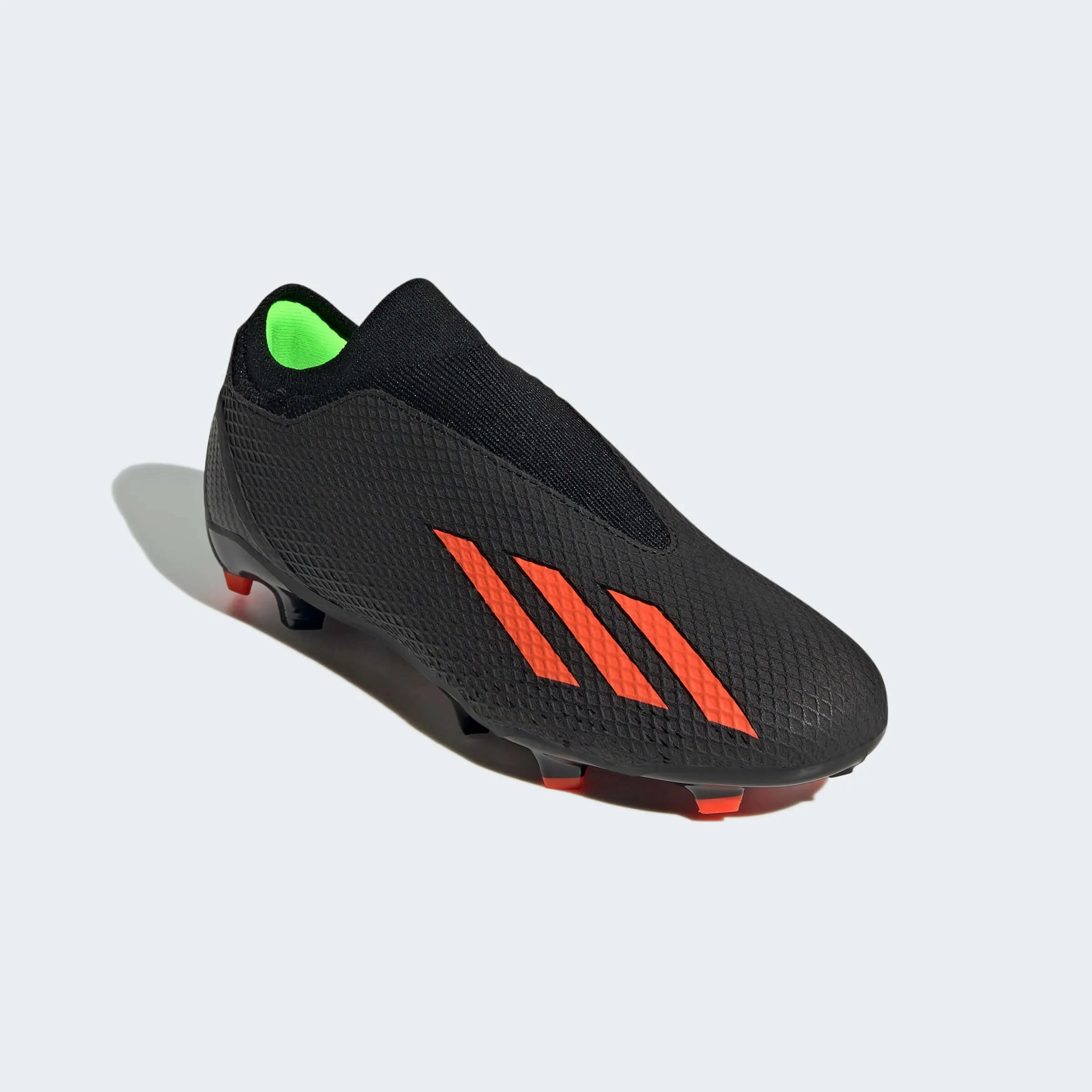 Adidas Adizero Basketball Shoes adidas X SpeedPortal .3 Laceless FG - Black-Solar Red