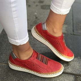 Adisputent Leather Loafers Casual Shoes Women Slip-On Sneaker Comfortable Loafers Women Flats Tenis Feminino Zapatos De Mujer Mary Janes Loafers