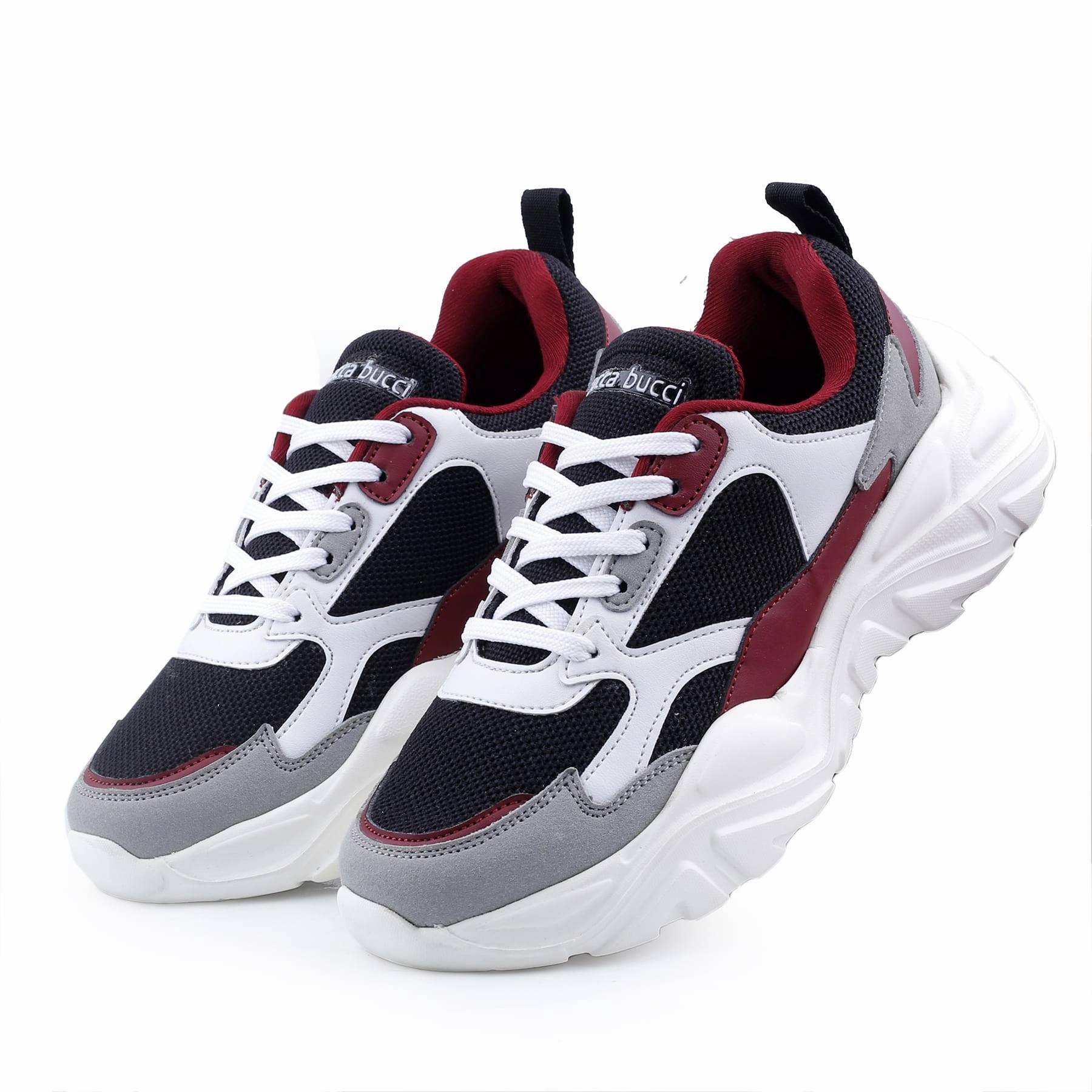 Jack Skellington Sneakers Bacca Bucci SPARK Low-top Platform ColorBlock Fashion Sneakers For Women | StreetWear Chunky Sneakers