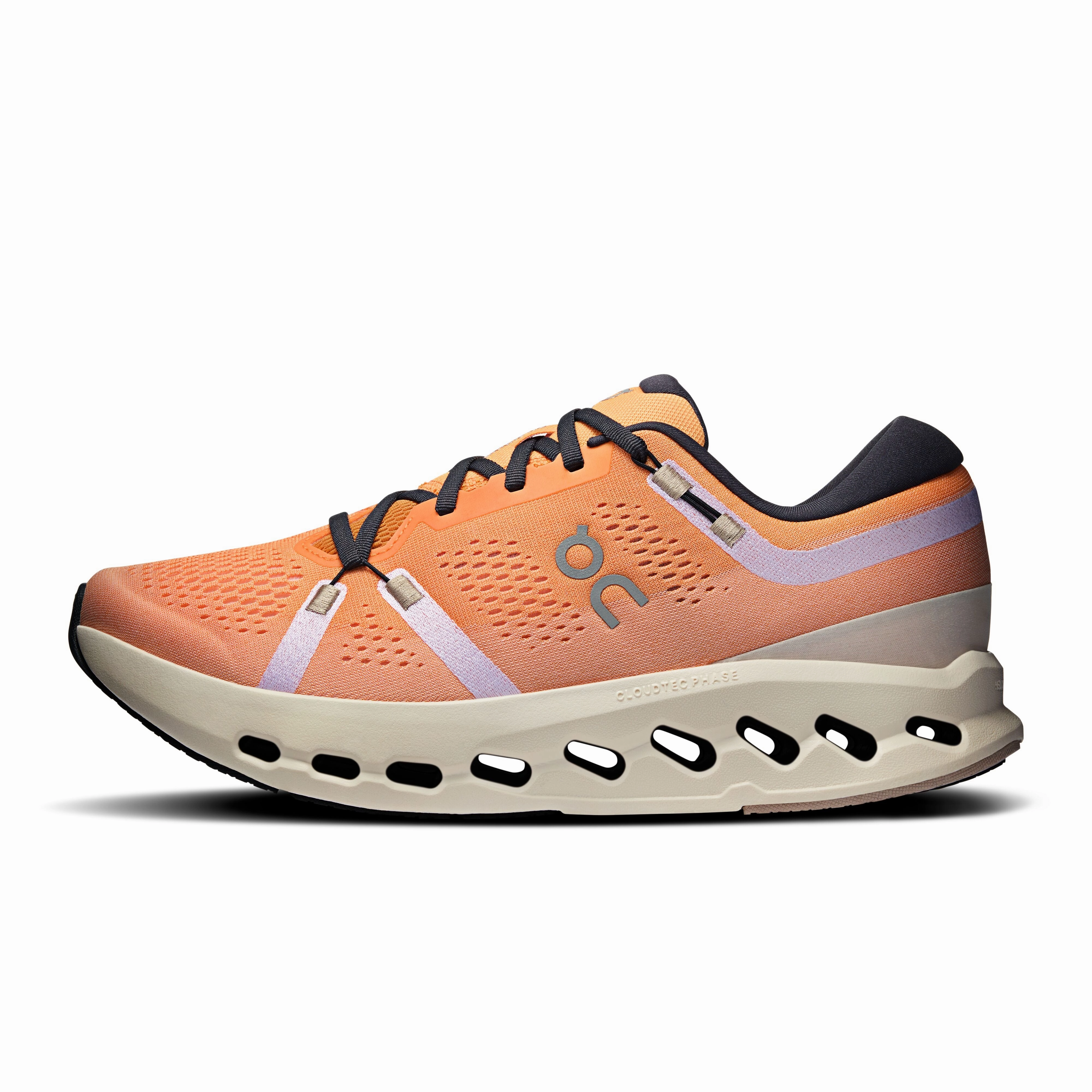 Christmas Running Shoes Men's On Cloudsurfer 2 Running Shoe in Tangerine | Ivory