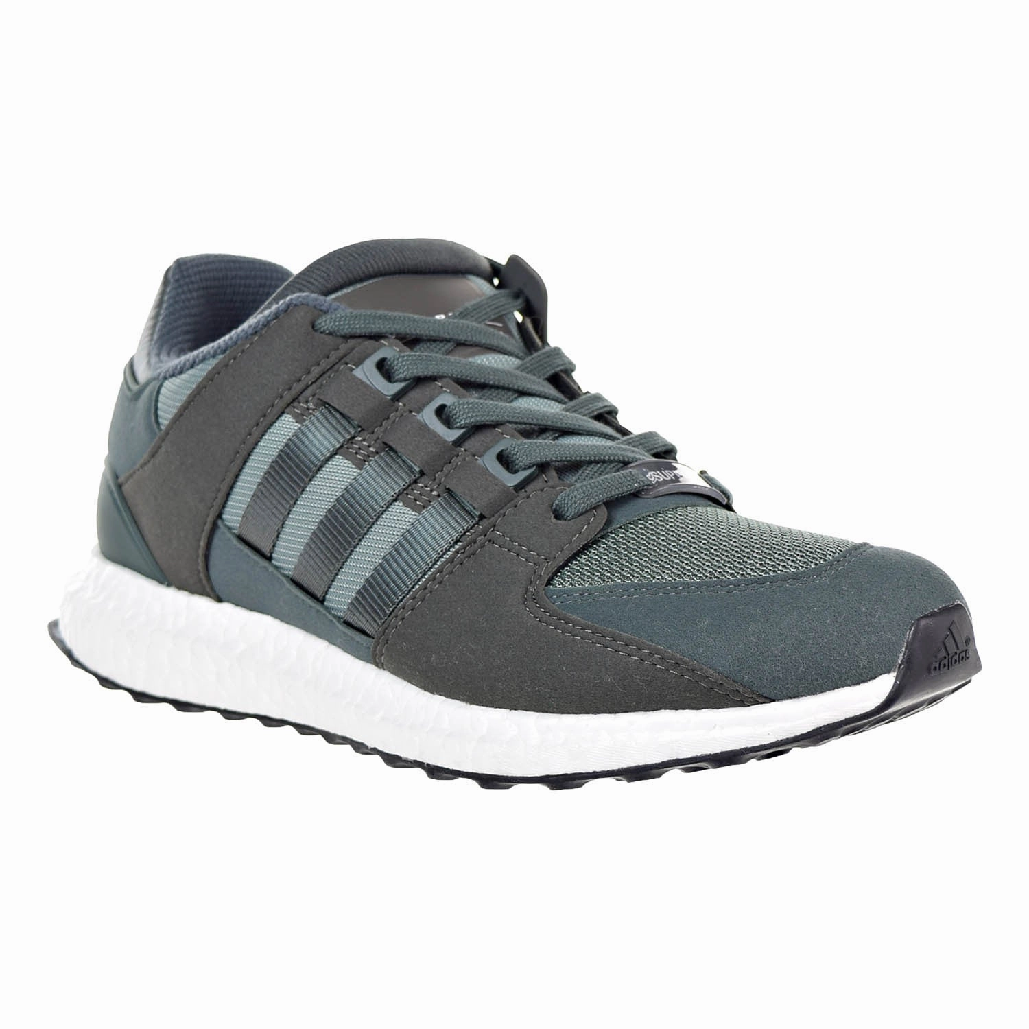 Adidas EQT Support Ultra Men's Shoes Trace Green/Utility Grey Evolution Of Running Shoes