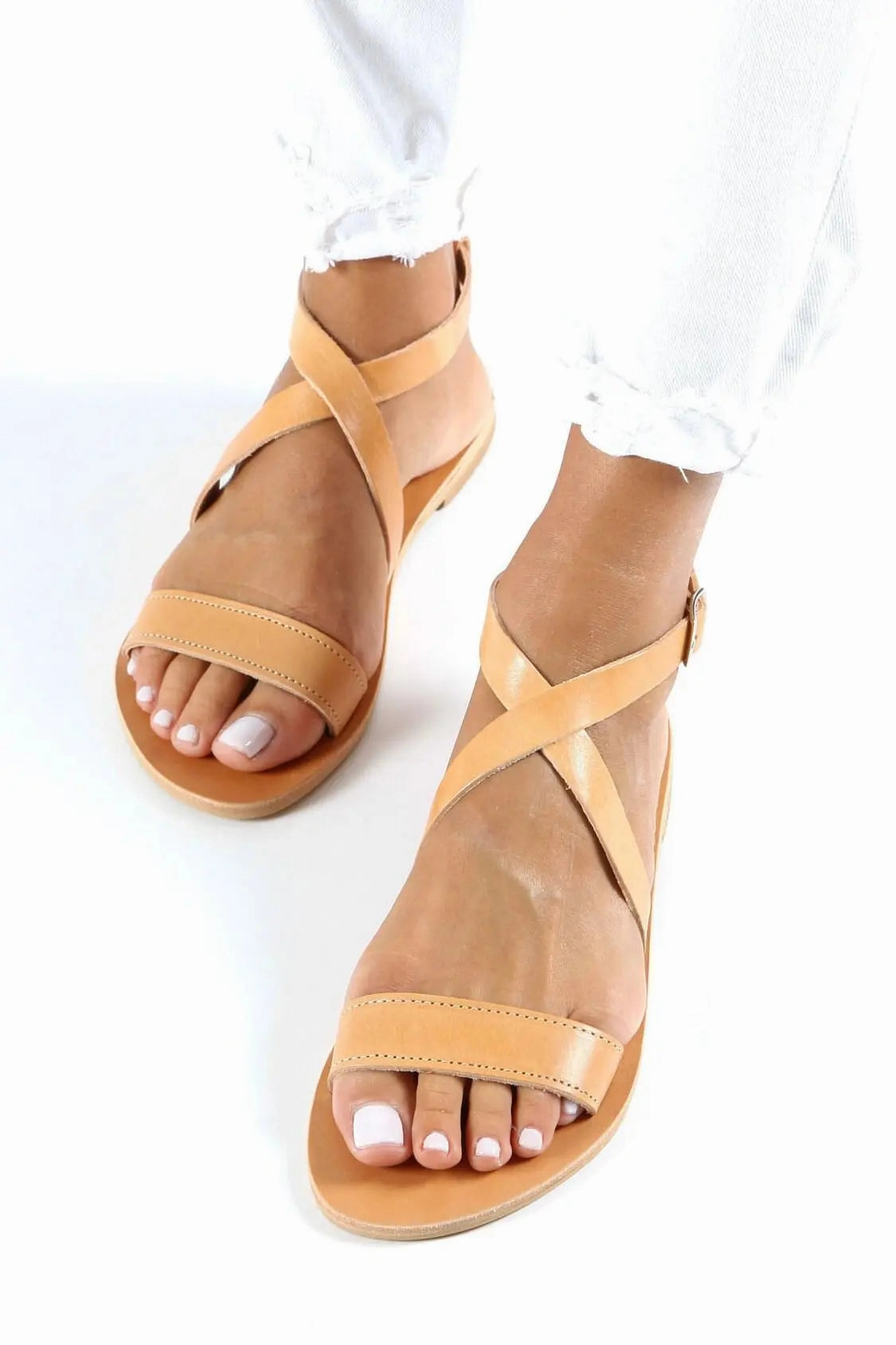 MYRTO Handmade Greek Sandals Edit Sandals