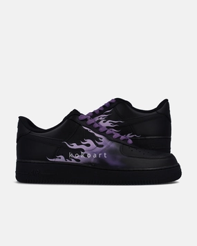 Shoes Tennis Asics AF1 Purple Flames