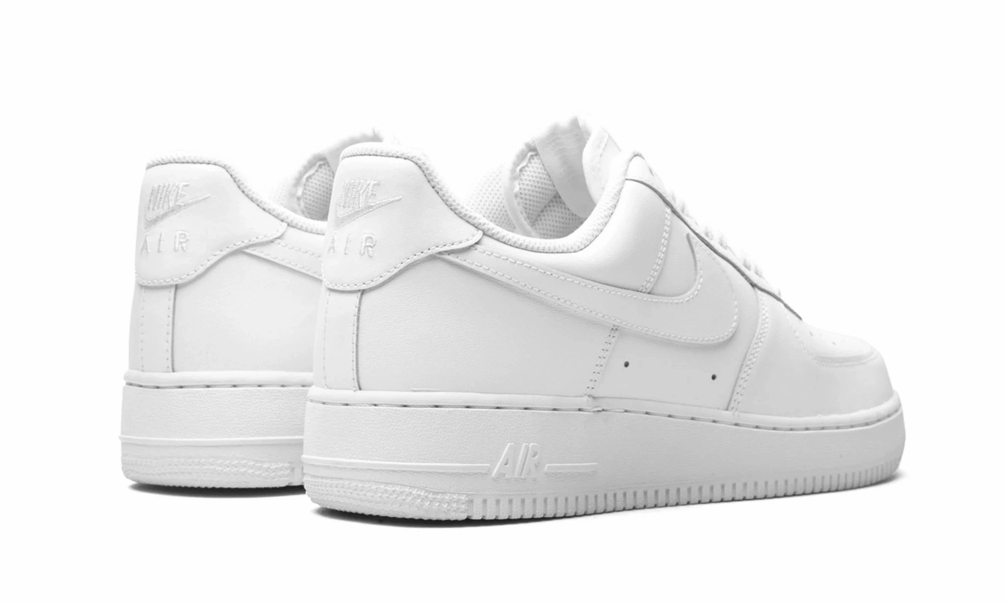 Air Force 1 Low 07 Triple White Asics Flat Running Shoes