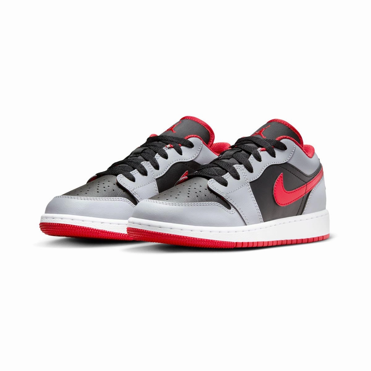 Air Jordan 1 Low 'Cement Fire Red' Big Kids' Shoes Asics Shoes Everyday Comfort Amplifoam