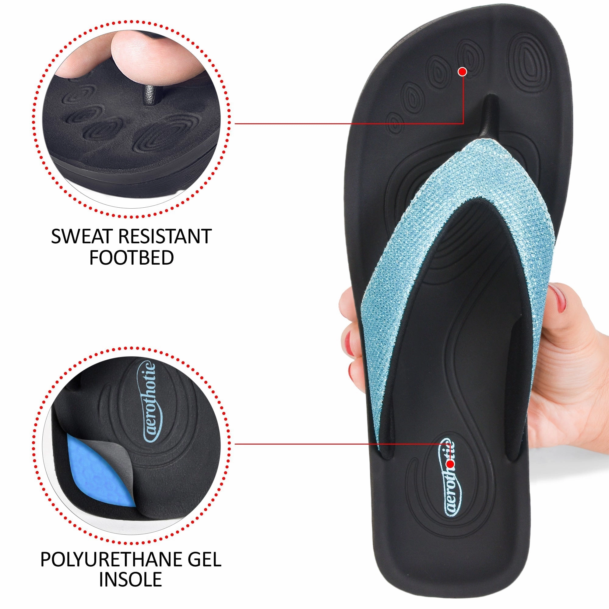 Aislynn Comfortable Women Thong Sandals Flowt Sandals