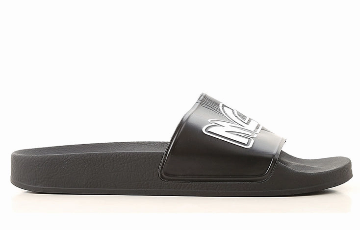 Evil Eye Sandals Alexander McQueen Logo Sandals Black/White 547040-R2587-1006 #