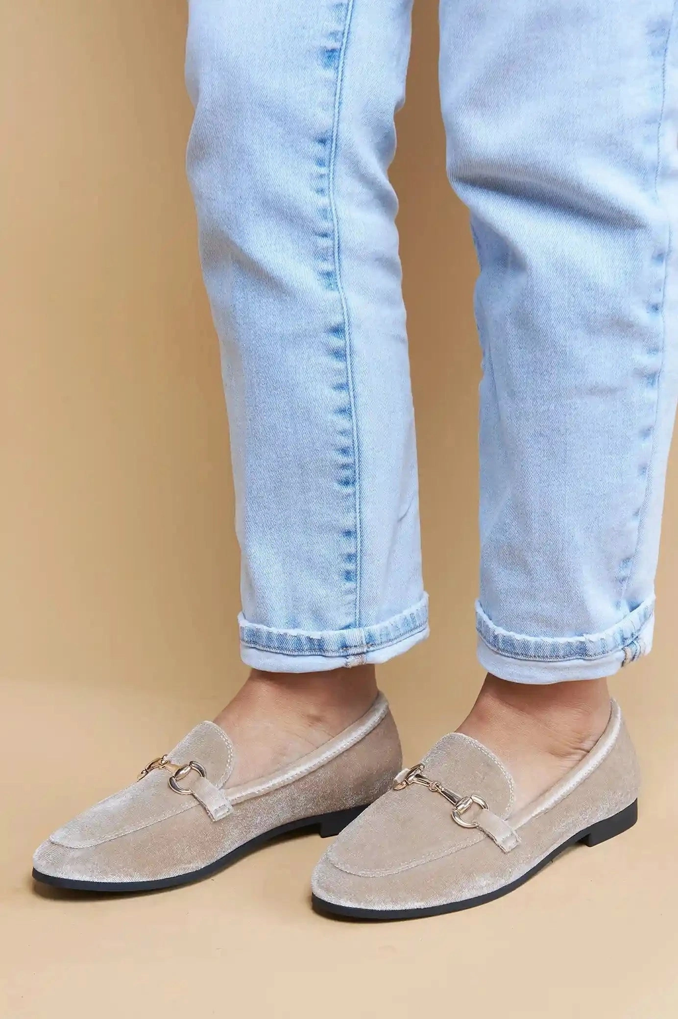 Alexia Loafers Champagne Penny Loafers Men With Penny