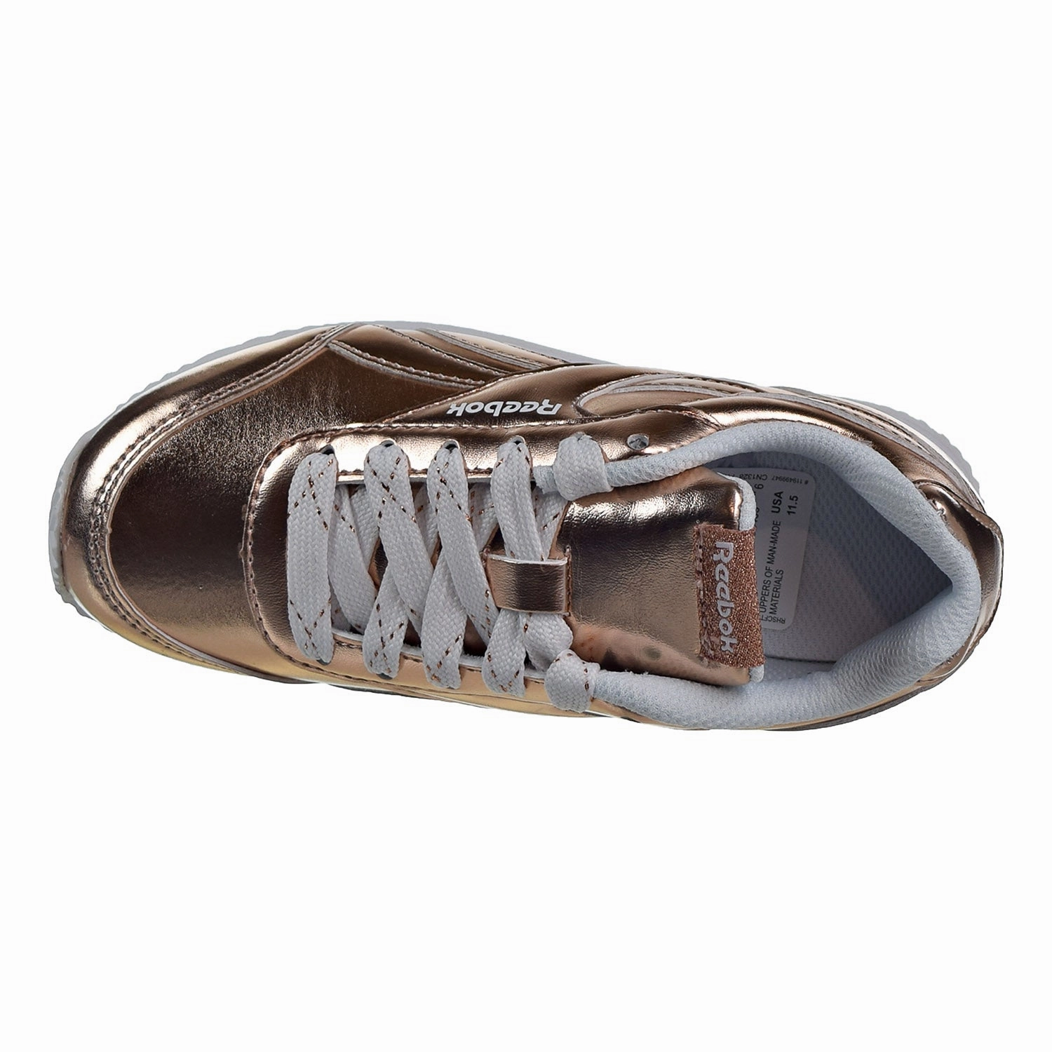 Wear Boxing Shoes Casually Reebok Royal Classic 2.0 Little Kid's Joggers Rose Gold/White