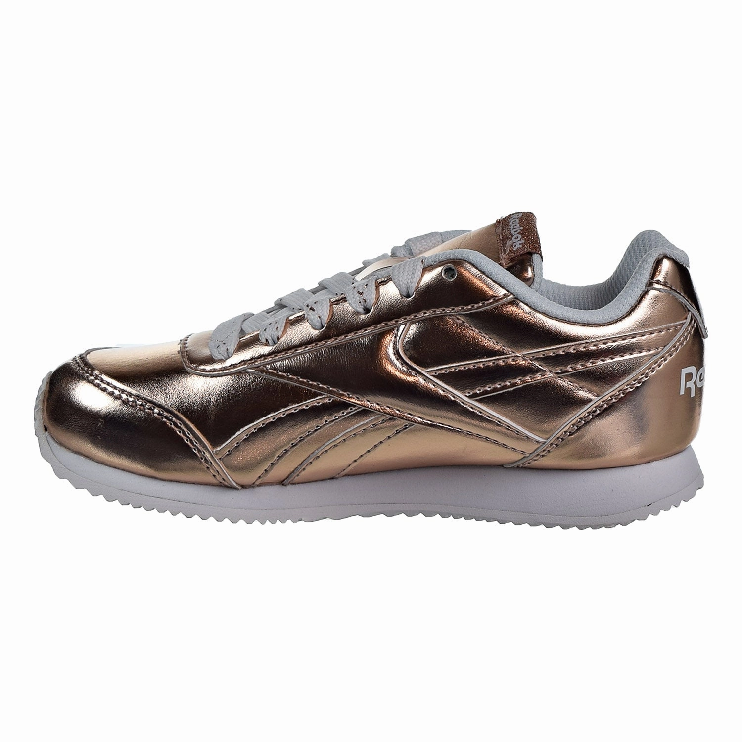 2024 Business Casual Shoes Reebok Royal Classic 2.0 Little Kid's Joggers Rose Gold/White