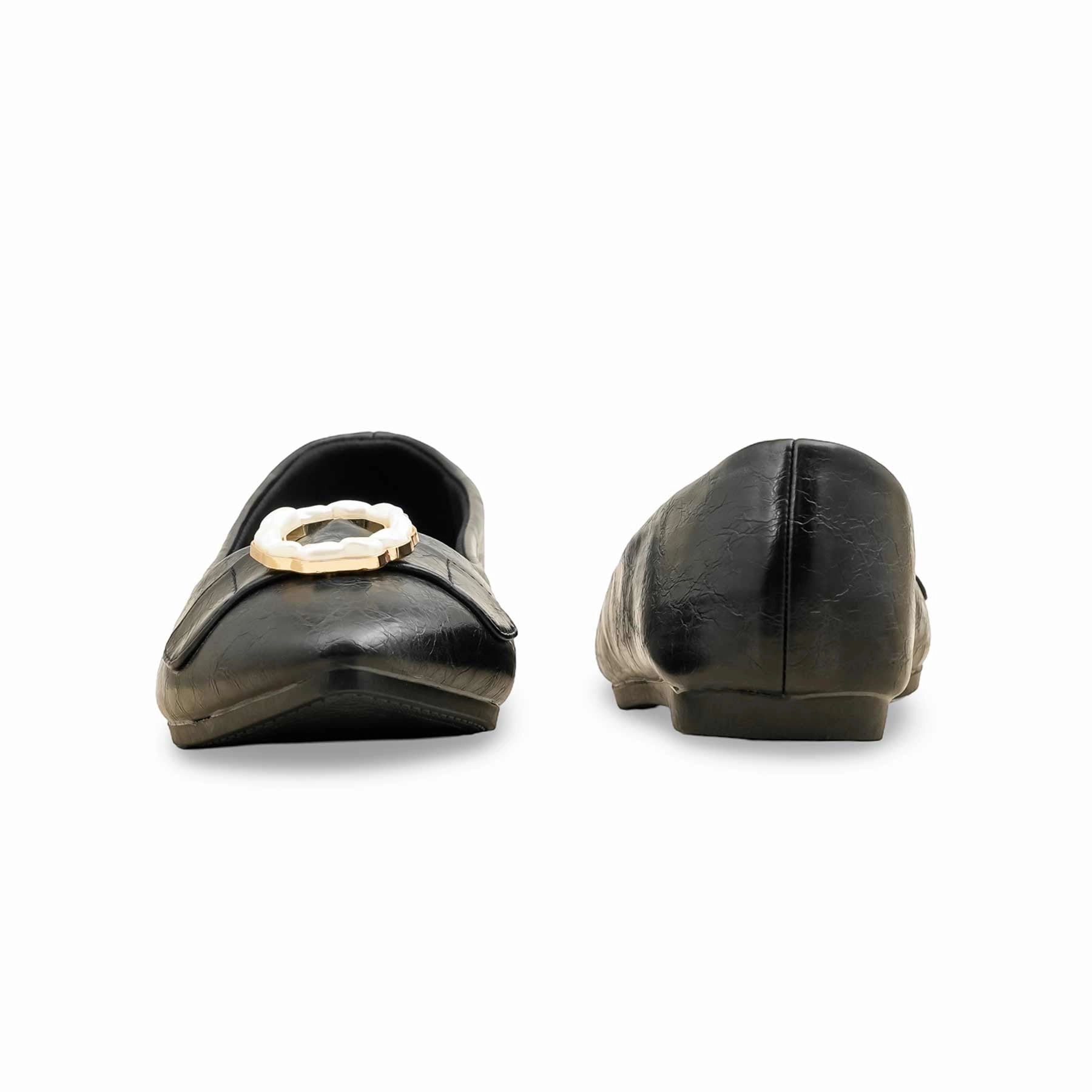 Best Support Walking Shoes For Flat Feet Black Pumps For Ladies WN1359