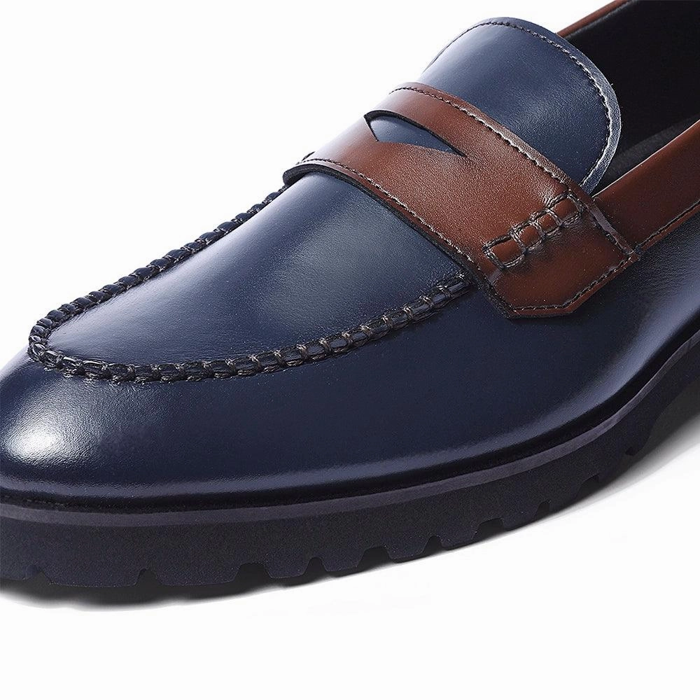 Loafers With Stars Windon Featherlite - Blue Penny Chunky Loafers