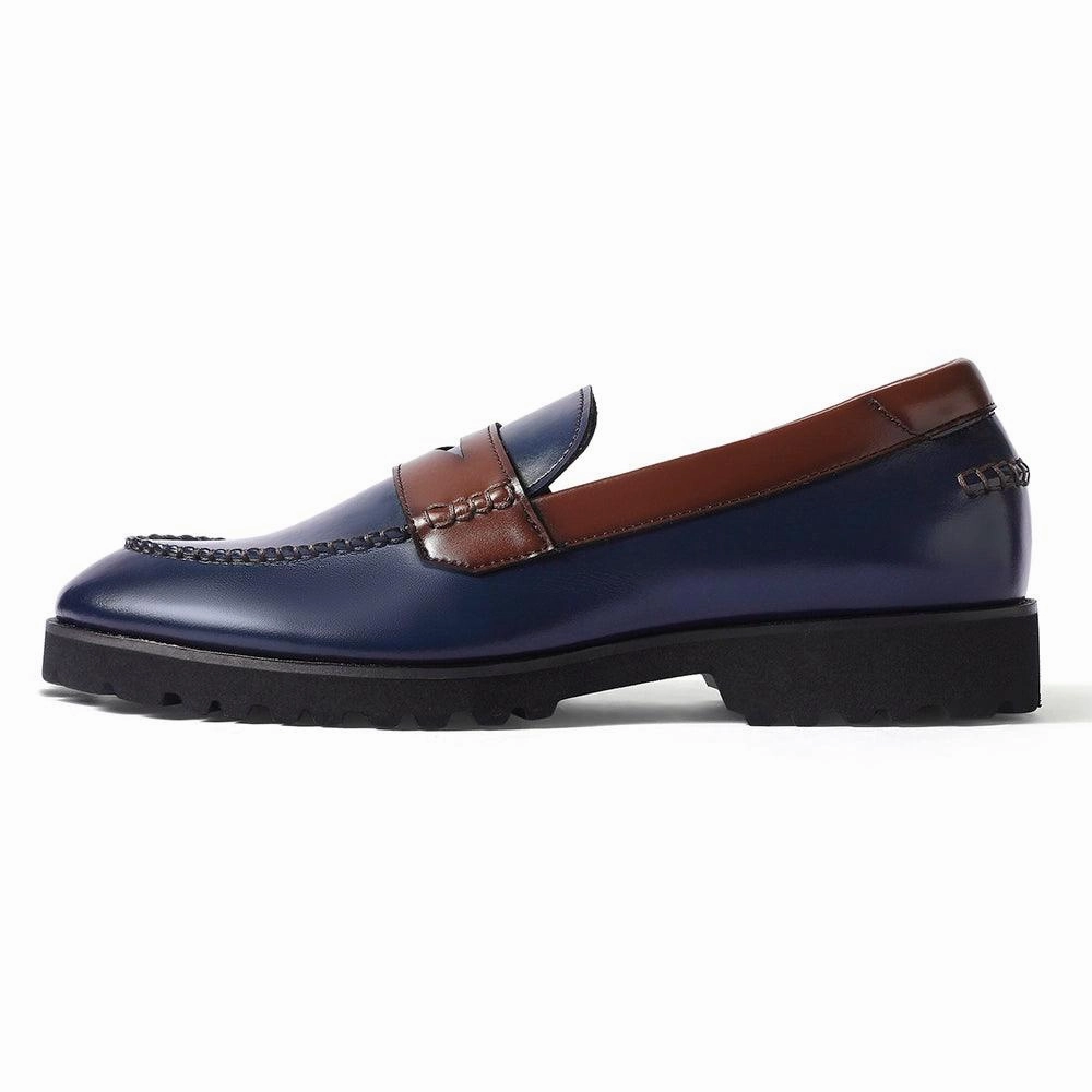 Windon Featherlite - Blue Penny Chunky Loafers Loafers Stl