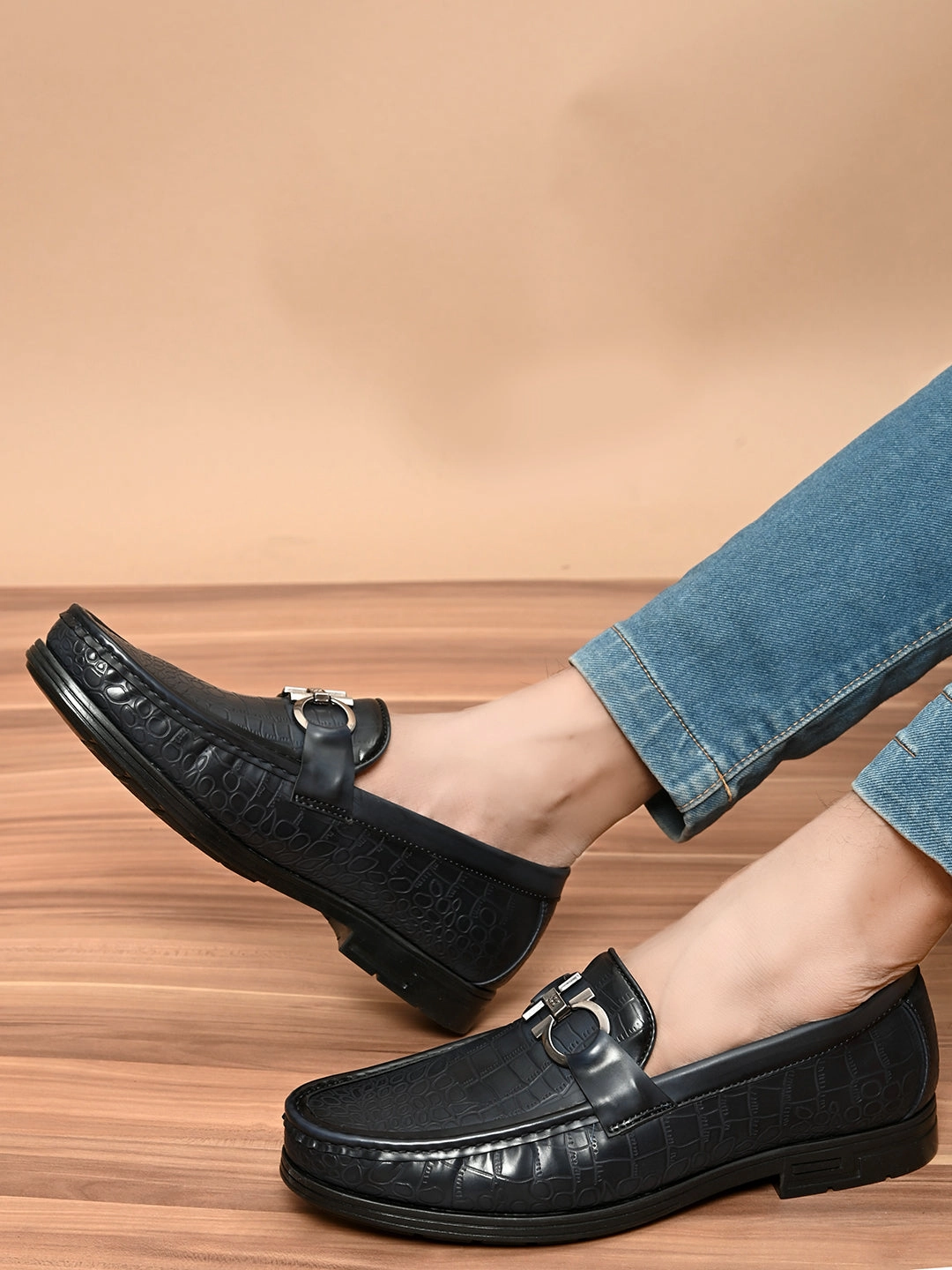 Most Expensive Loafers Topman Blue Buckle Loafers