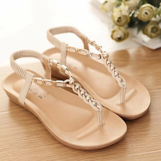 Celebrity Flat Shoes WENYUJH Women Sandals 2019 New Flats Sandals