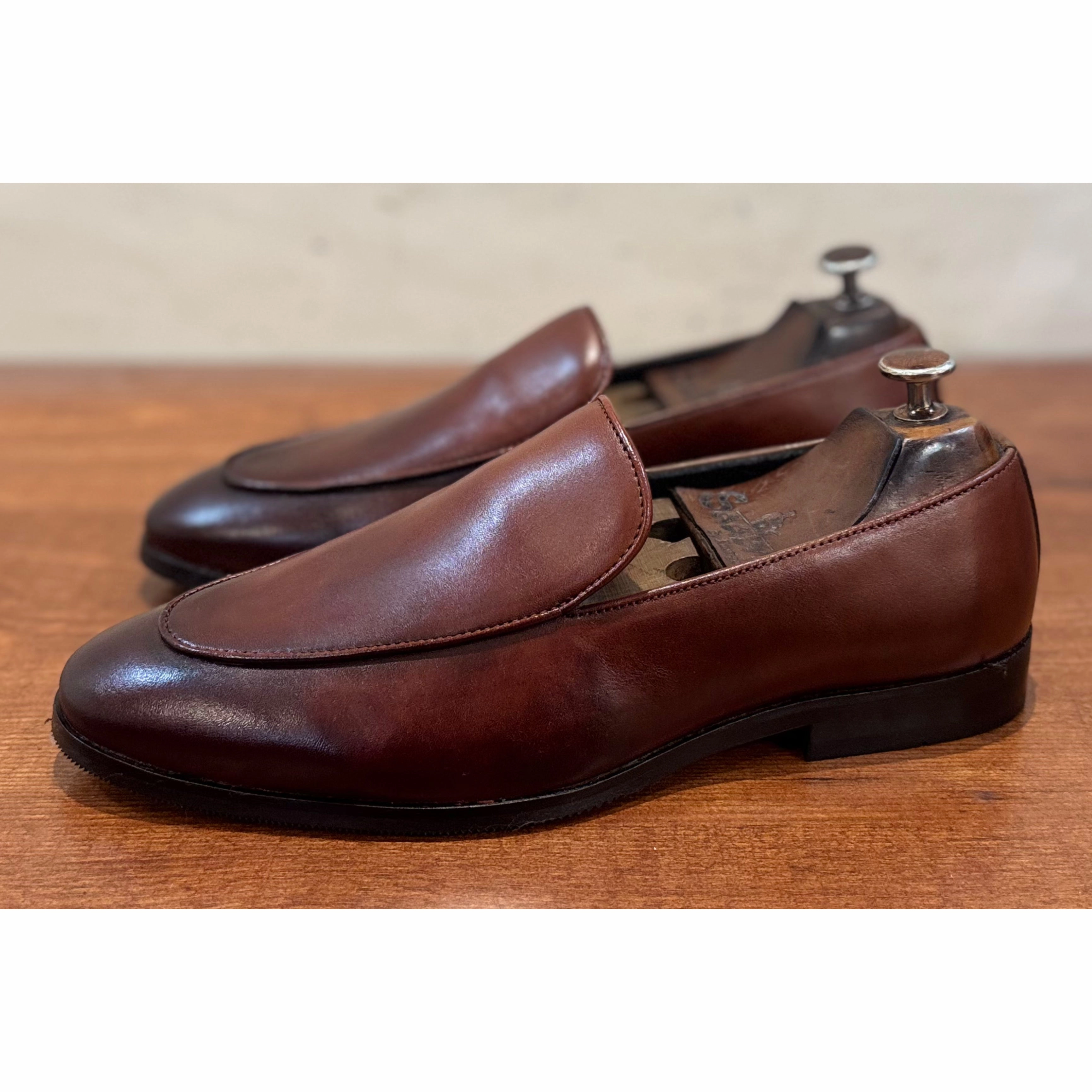 Sale Loafers Brown Loafers Hand Finished