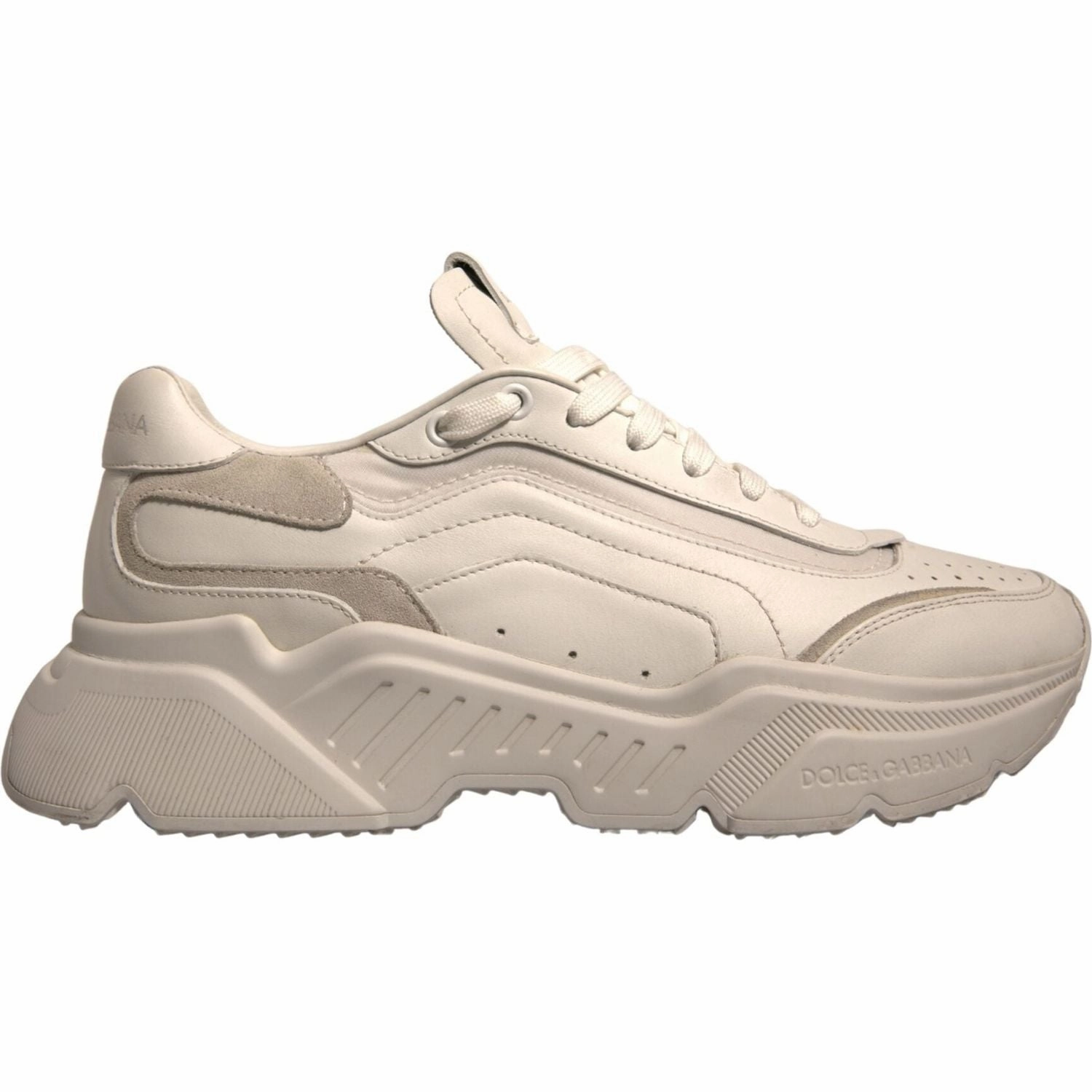 Cleaning Canvas Sneakers Dolce & Gabbana White Daymaster Leather Low Top Sneakers Shoes