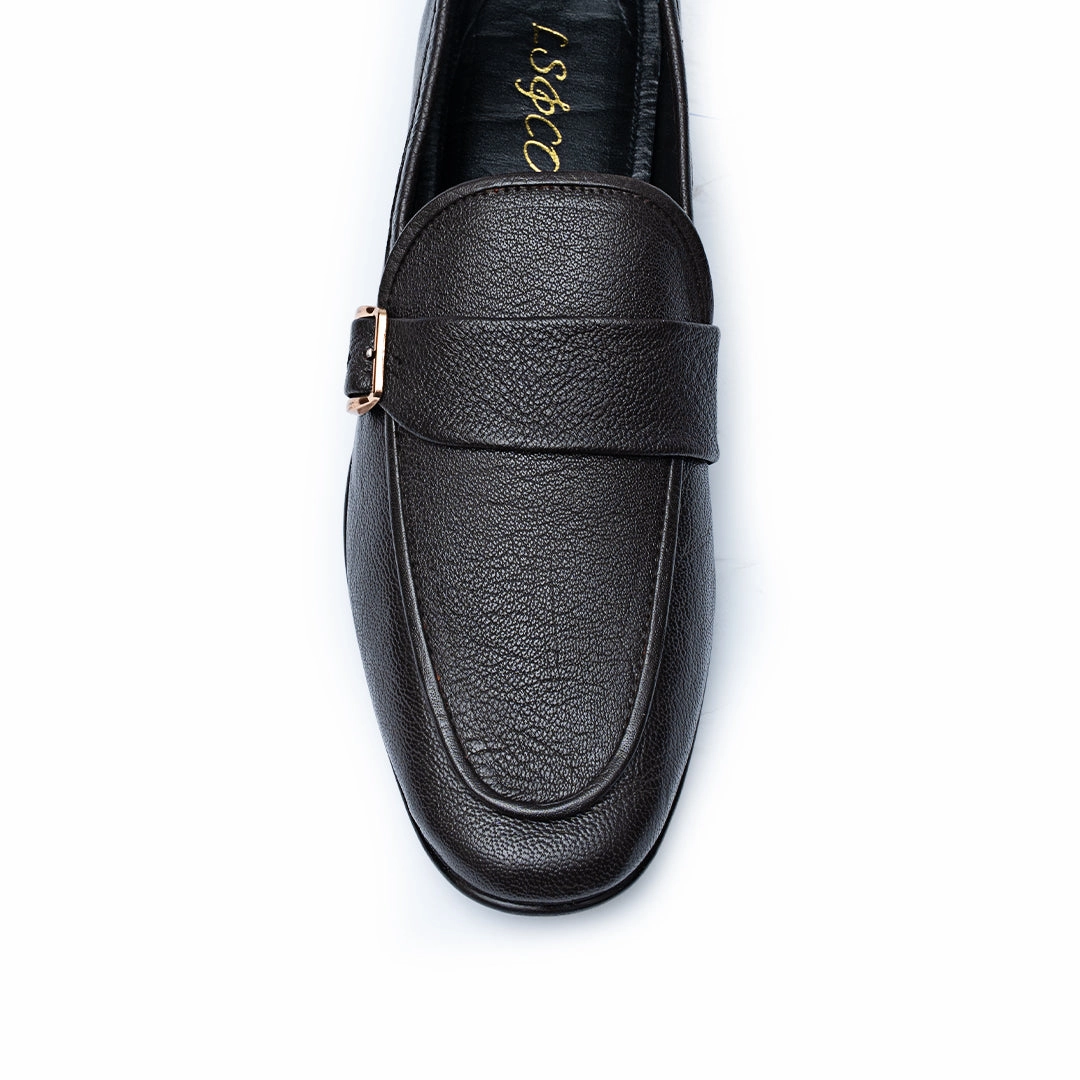 Sporty Flats Shoes LS Pure Leather Handmade Paragon Shoes LS-933 BR